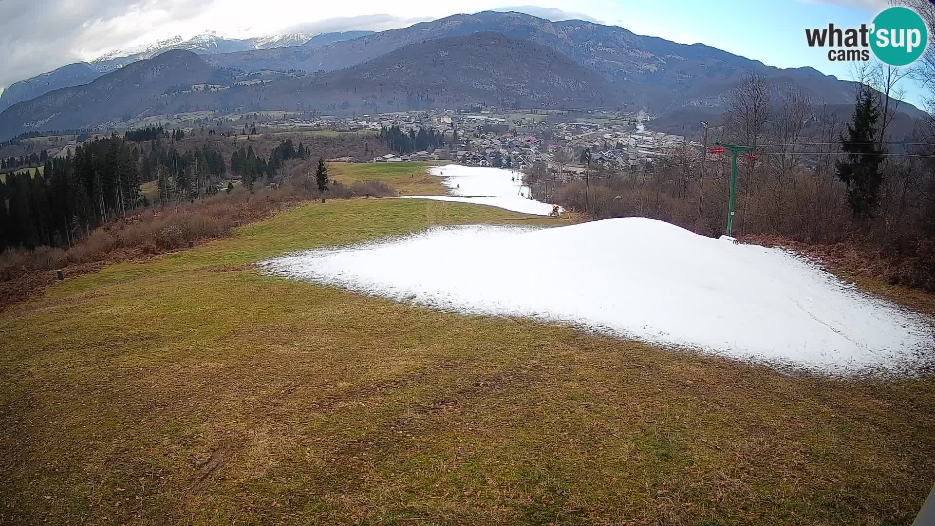 Webcam Bohinjska Bistrica – Live View from Kozji Hrbet Ski Station