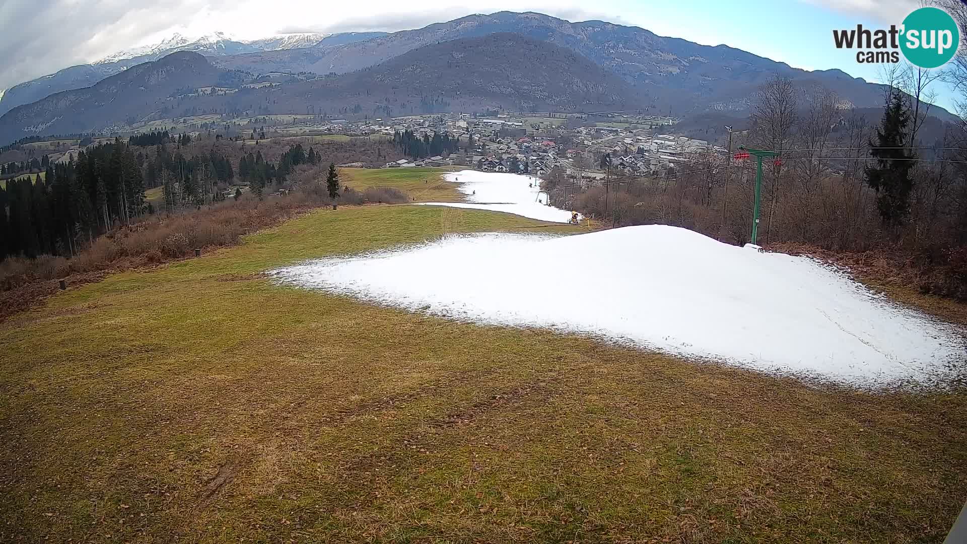 Webcam Bohinjska Bistrica – Live View from Kozji Hrbet Ski Station