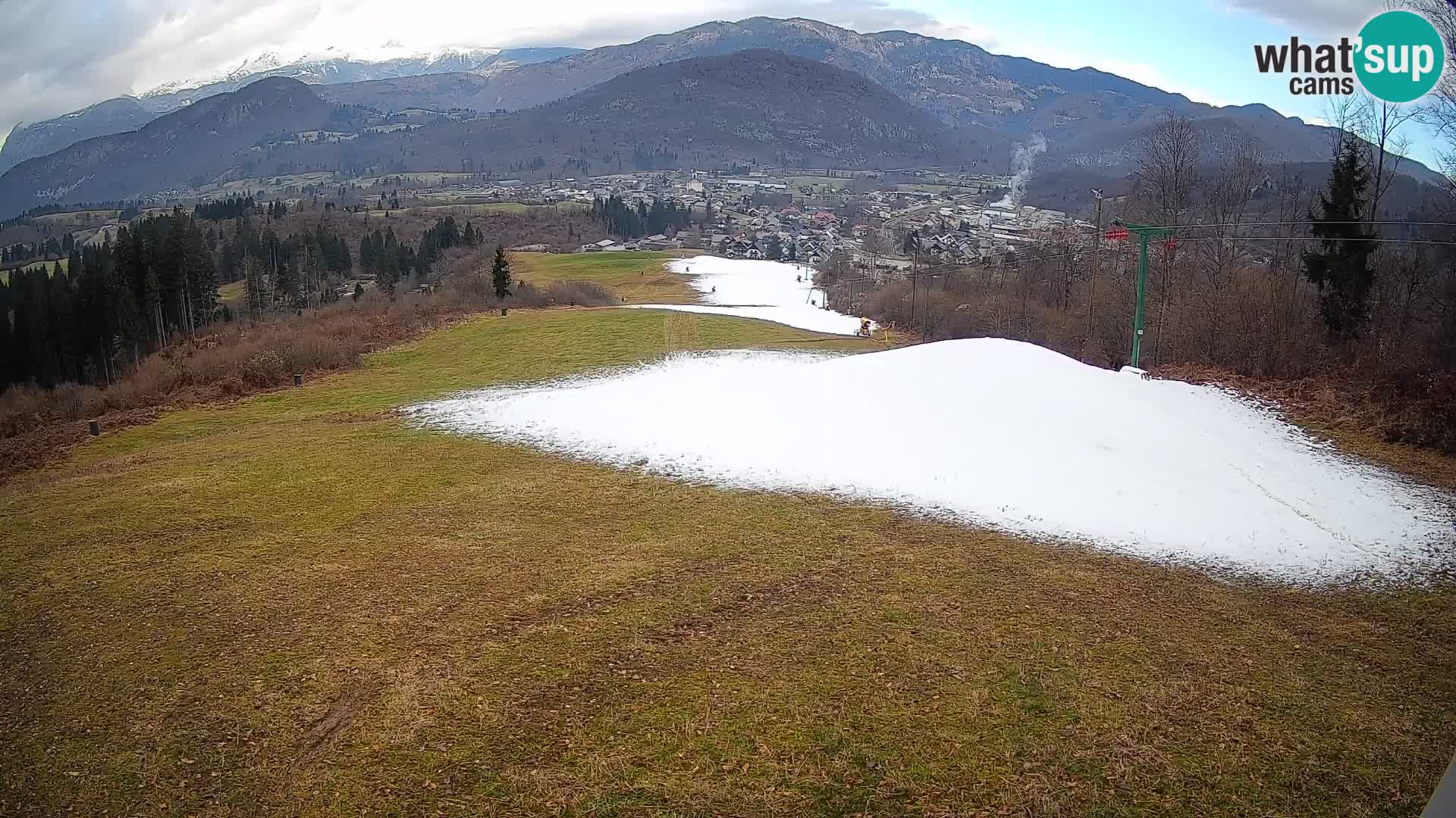 Webcam Bohinjska Bistrica – Vista live dalla stazione sciistica Kozji Hrbet