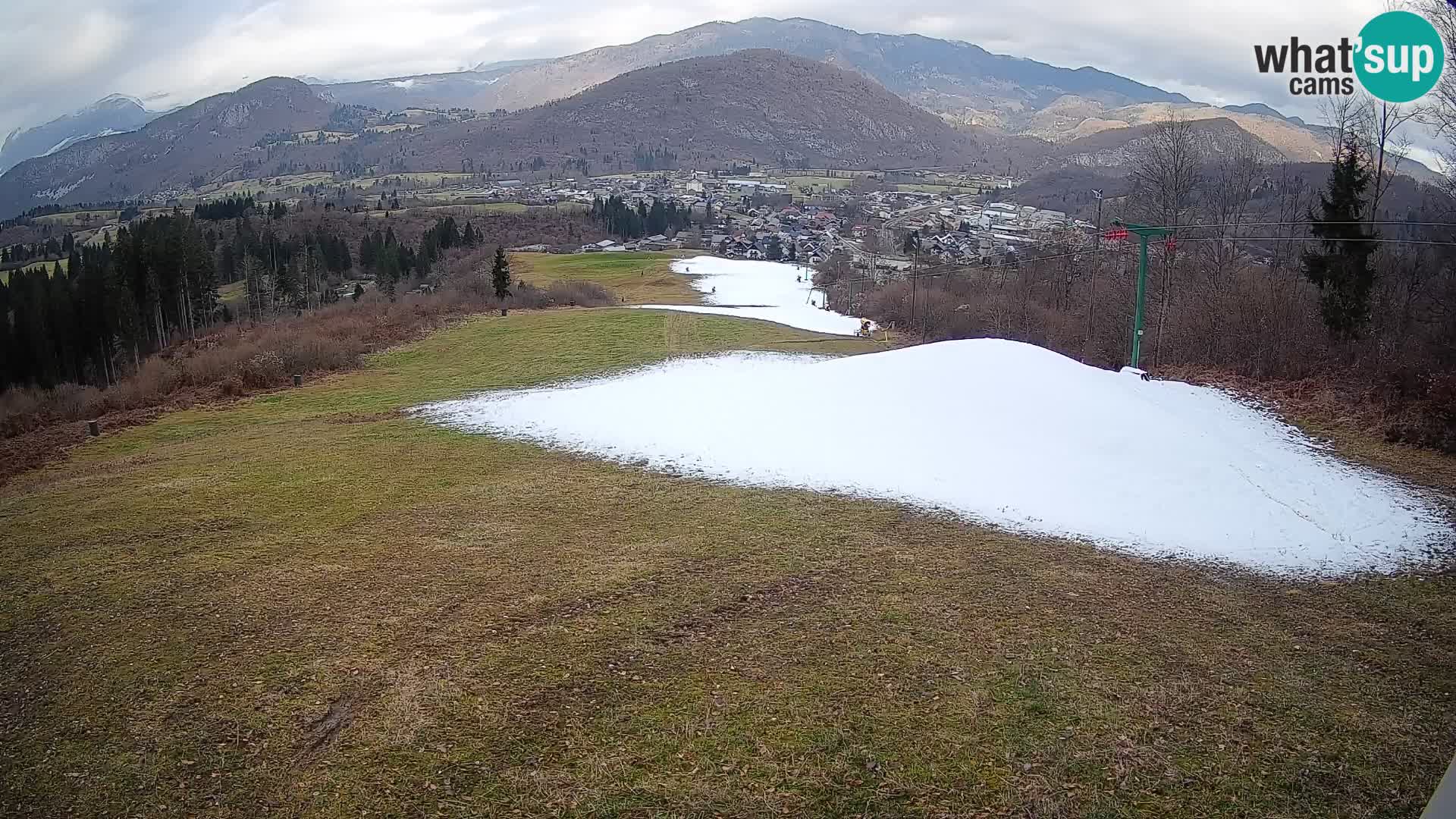 Cámara en vivo Bohinjska Bistrica – Vista en directo desde la estación de esquí Kozji Hrbet