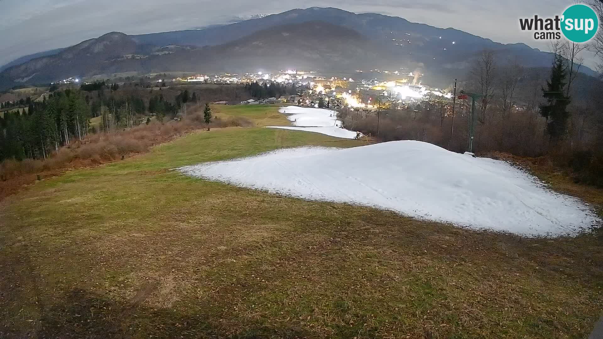 Webcam Bohinjska Bistrica – Vista live dalla stazione sciistica Kozji Hrbet