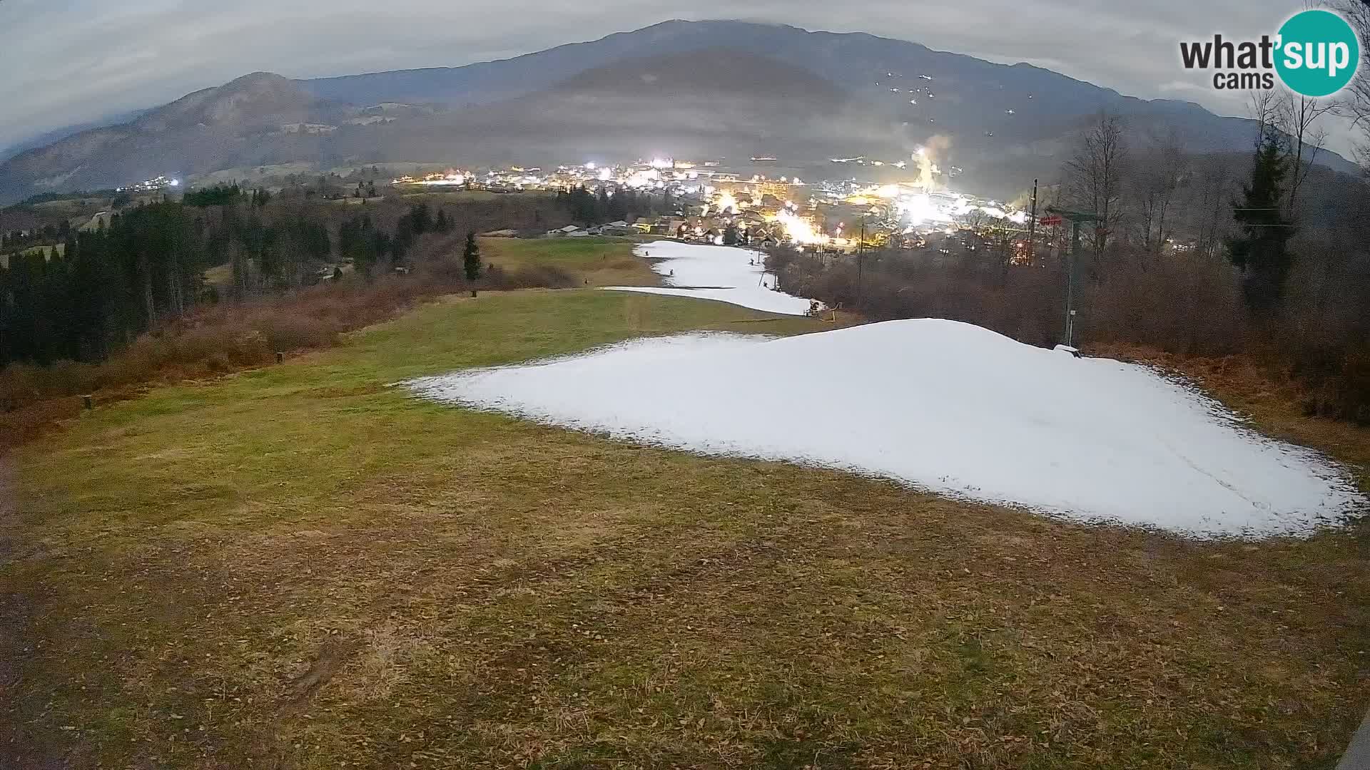 Webcam Bohinjska Bistrica – Vista live dalla stazione sciistica Kozji Hrbet