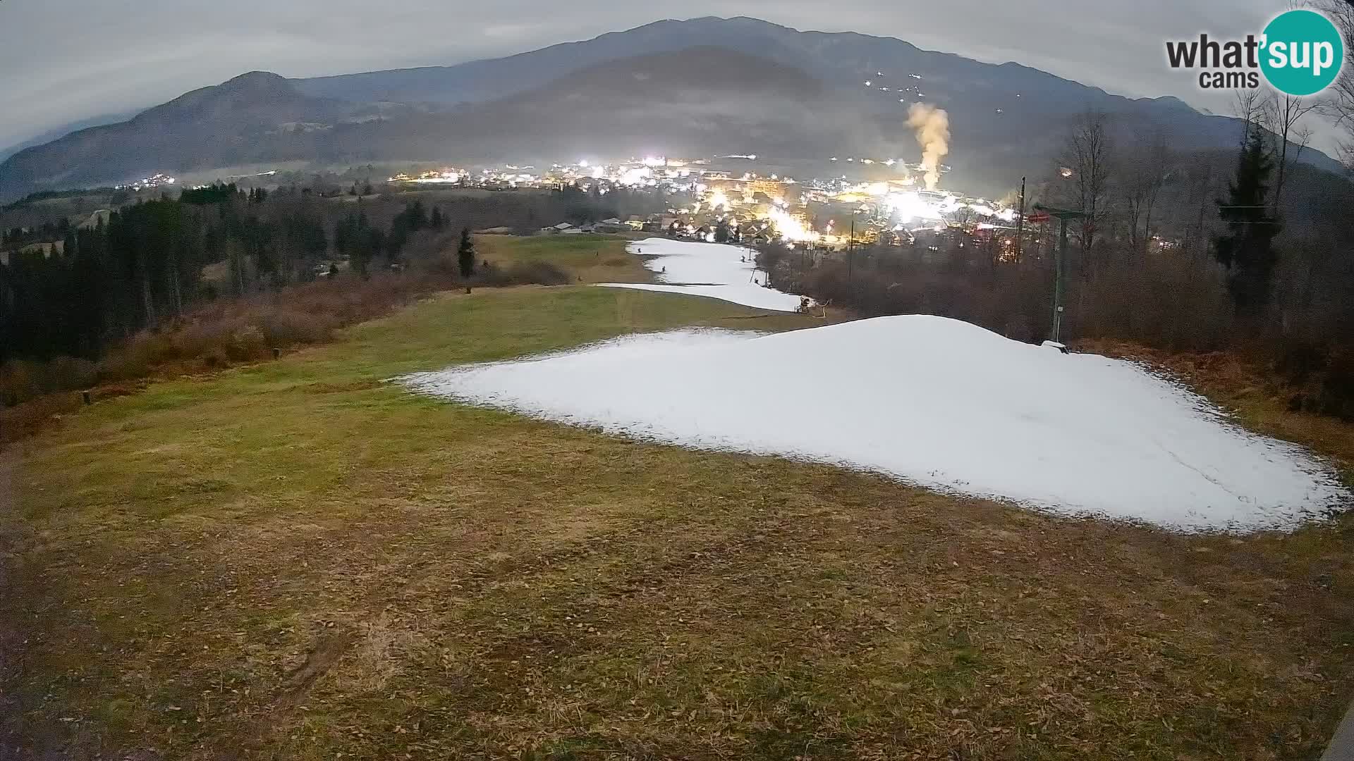 Webcam Bohinjska Bistrica – Vista live dalla stazione sciistica Kozji Hrbet