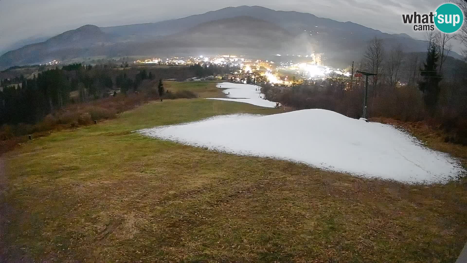 Webcam Bohinjska Bistrica – Live View from Kozji Hrbet Ski Station