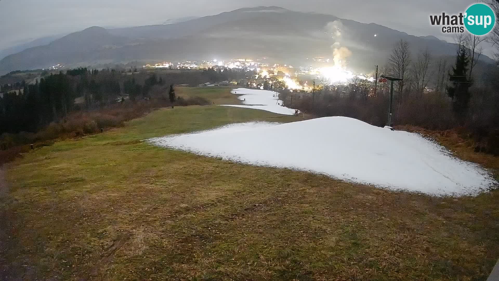 Webcam Bohinjska Bistrica – Live View from Kozji Hrbet Ski Station