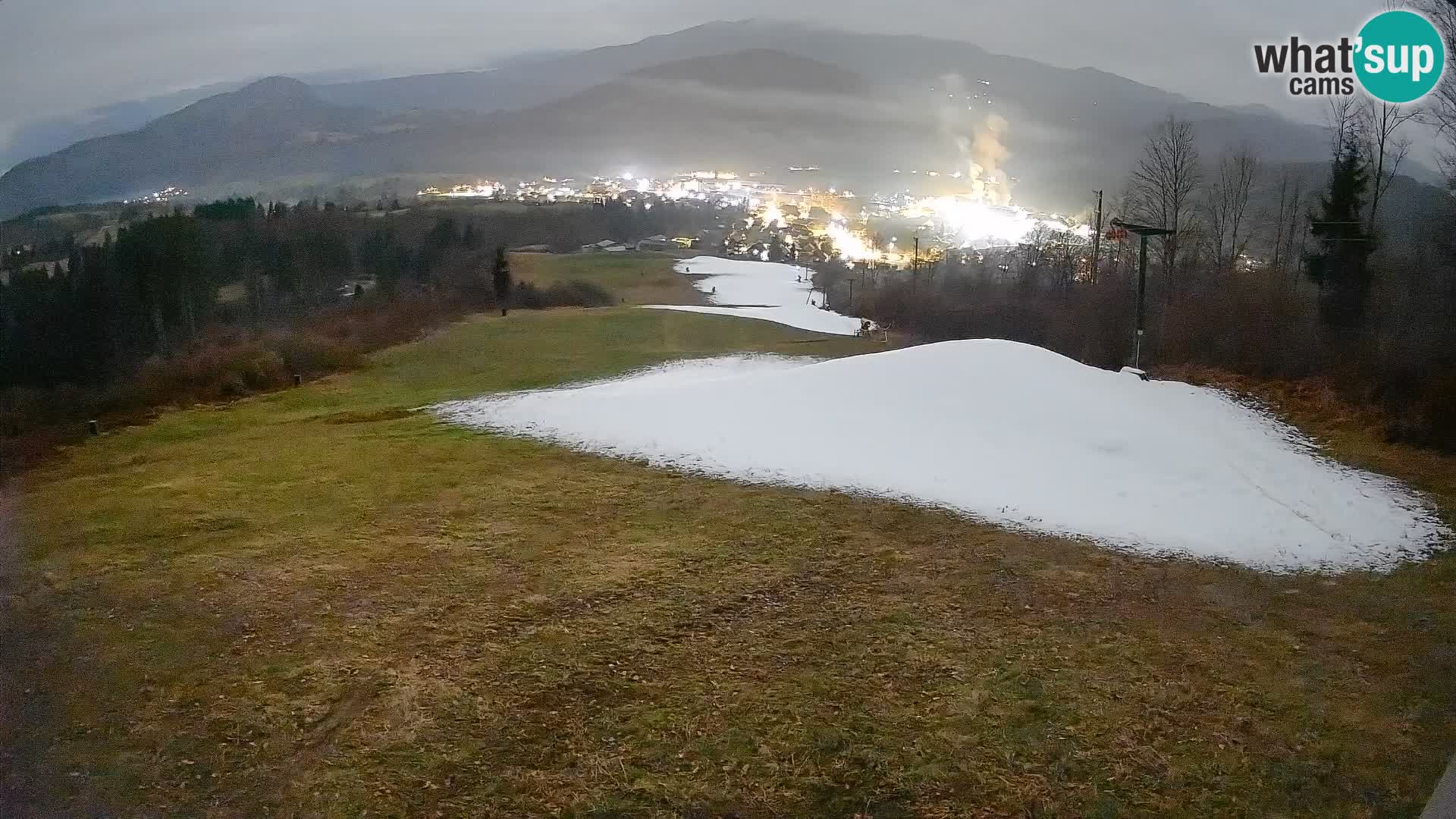 Livekamera Bohinjska Bistrica – Liveblick von der Skistation Kozji Hrbet