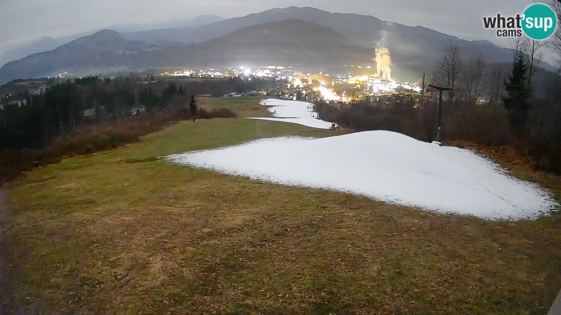 Webcam Bohinjska Bistrica – Live View from Kozji Hrbet Ski Station