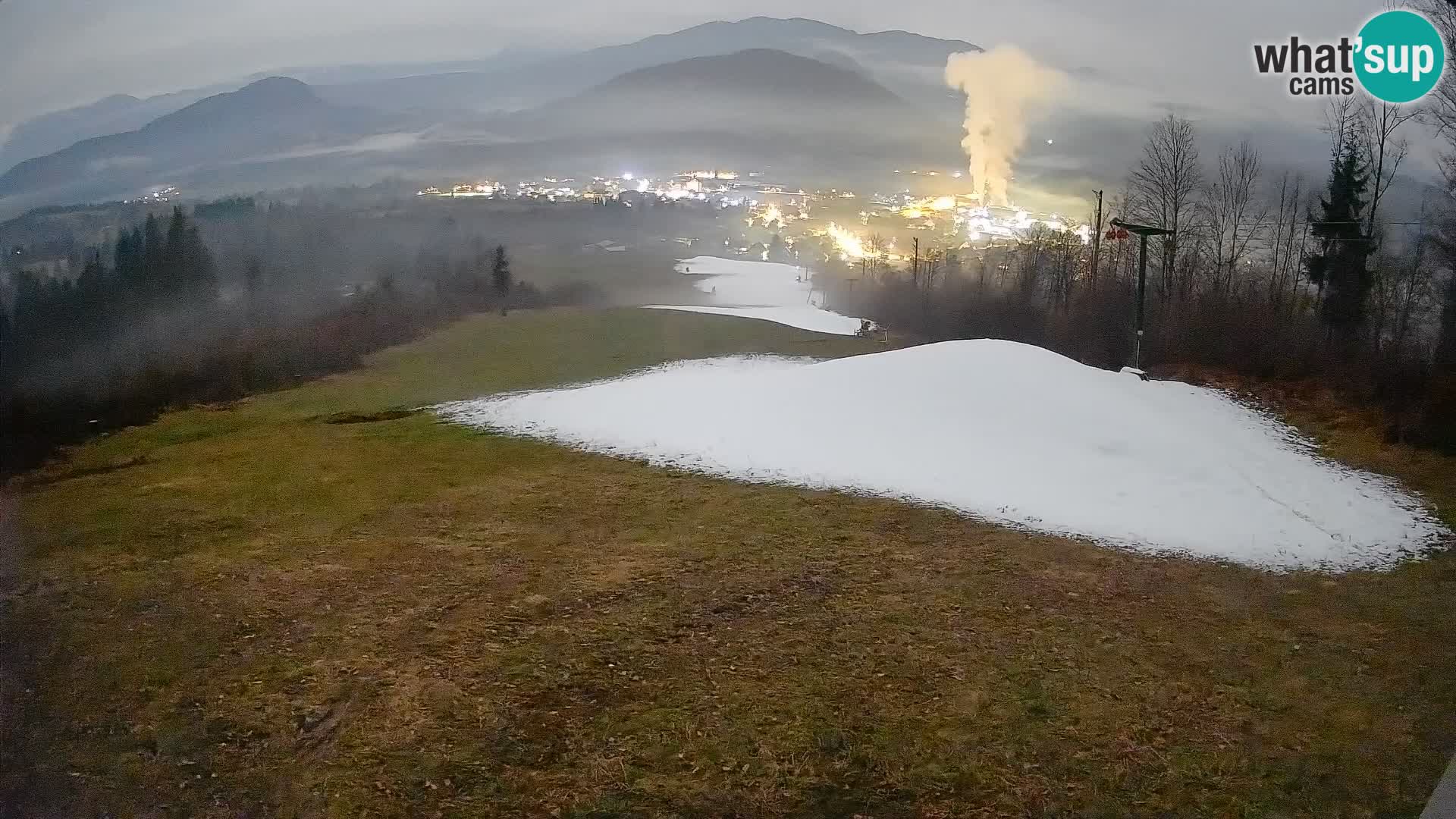 Webcam Bohinjska Bistrica – Live View from Kozji Hrbet Ski Station