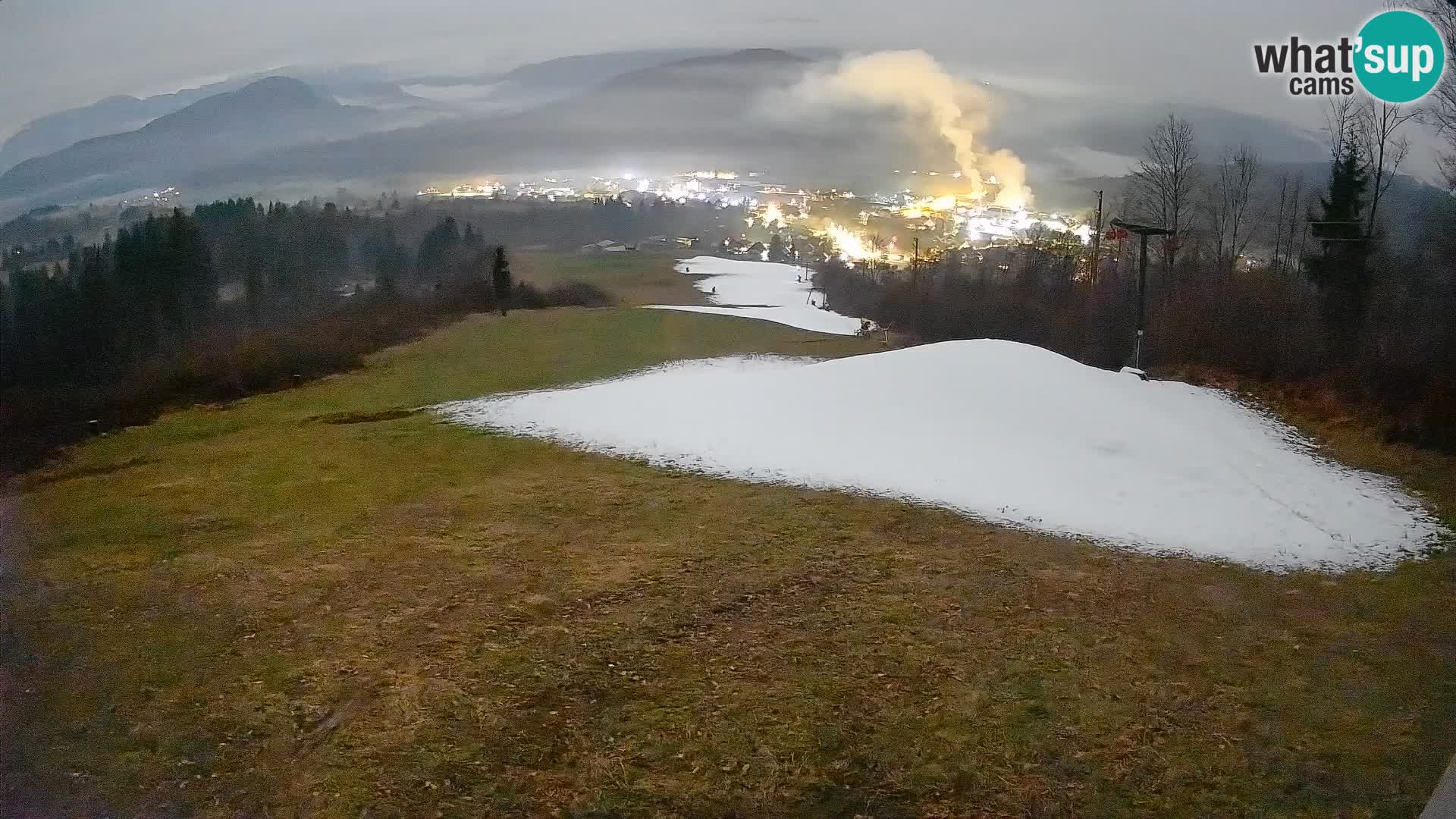 Webcam Bohinjska Bistrica – Live View from Kozji Hrbet Ski Station