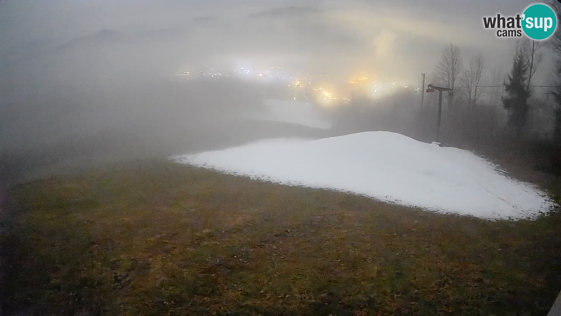 Kamera uživo Bohinjska Bistrica – Pogled u stvarnom vremenu sa skijališta Kozji Hrbet