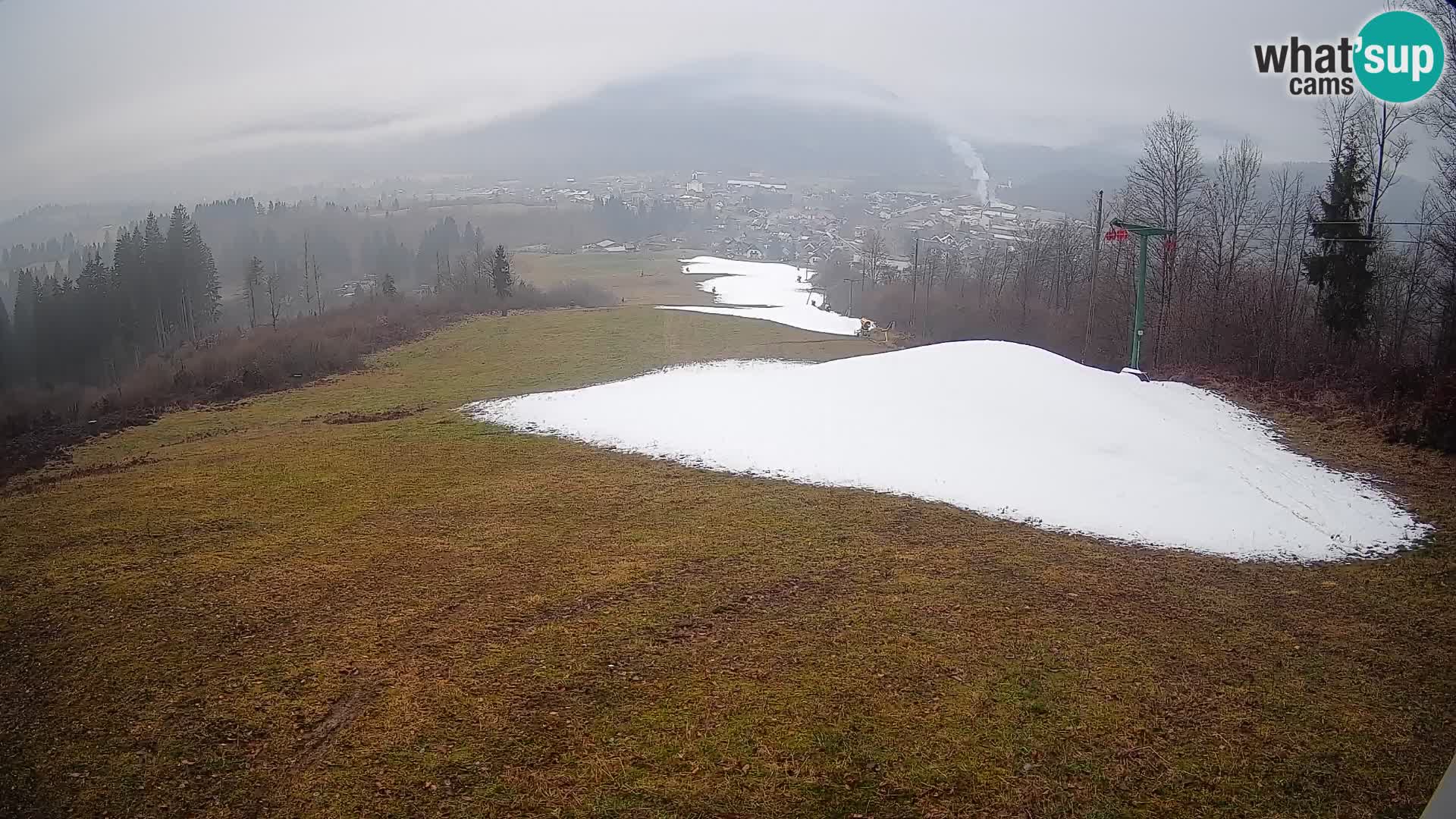 Spletna kamera Bohinjska Bistrica – Pogled v živo s smučišča Kozji Hrbet