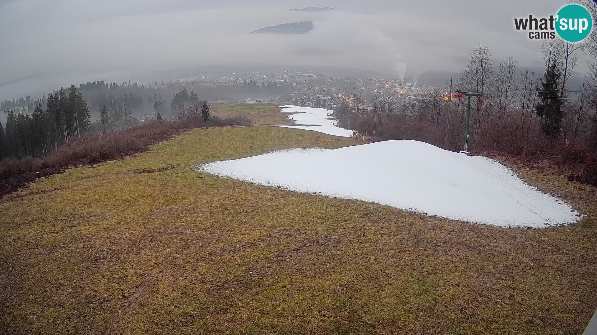 Webcam Bohinjska Bistrica – Vue en direct depuis la station de ski Kozji Hrbet