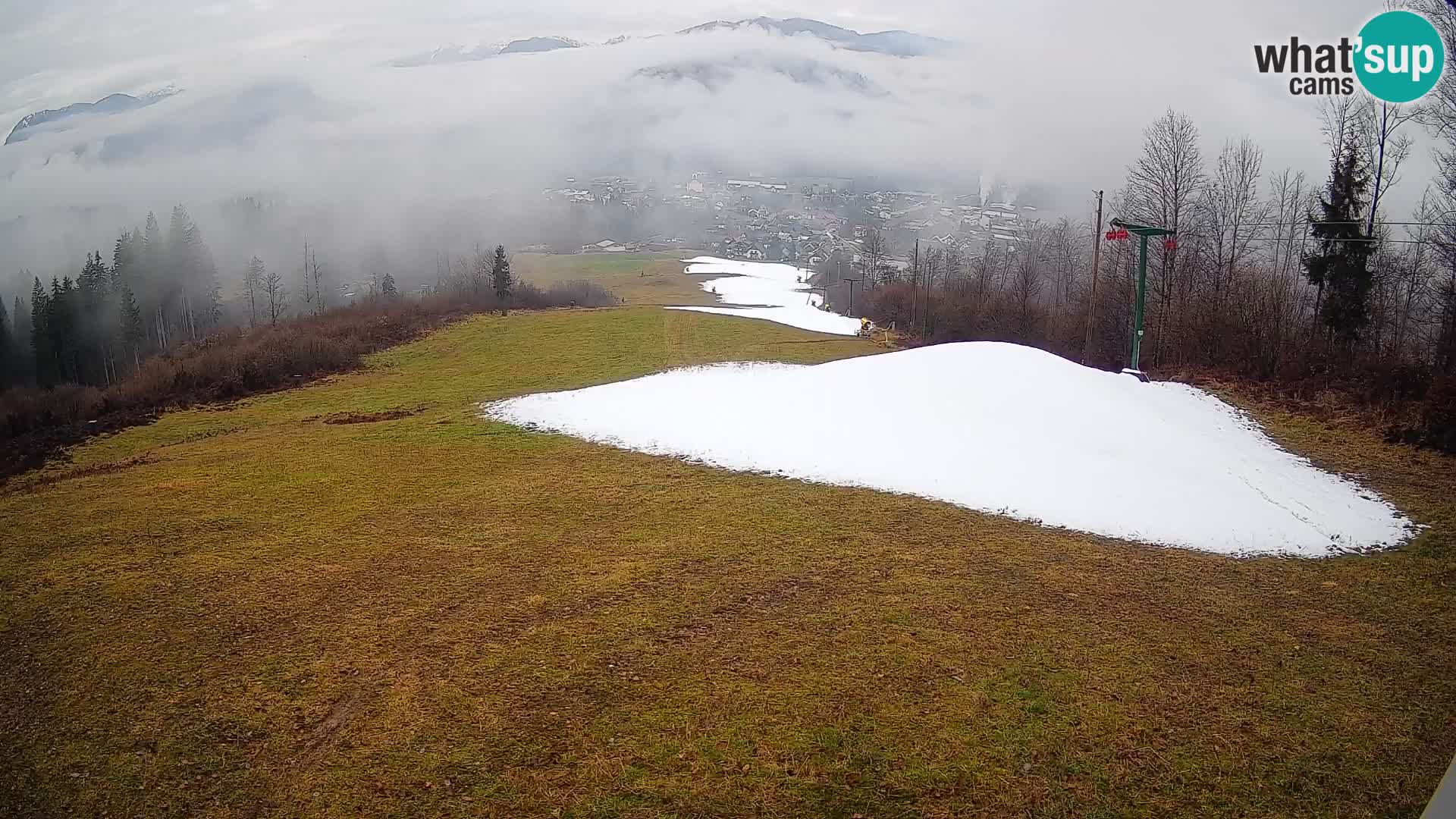 Webcam Bohinjska Bistrica – Live View from Kozji Hrbet Ski Station