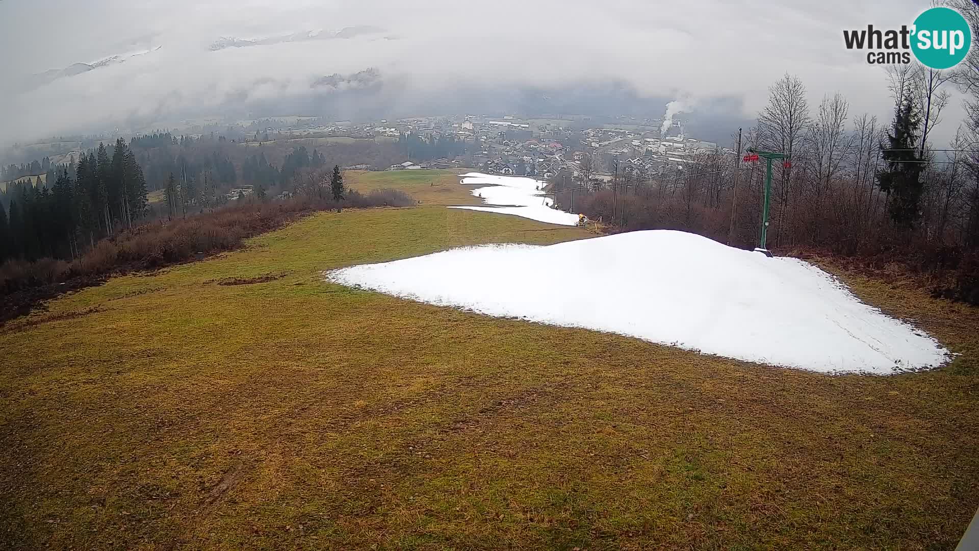 Spletna kamera Bohinjska Bistrica – Pogled v živo s smučišča Kozji Hrbet
