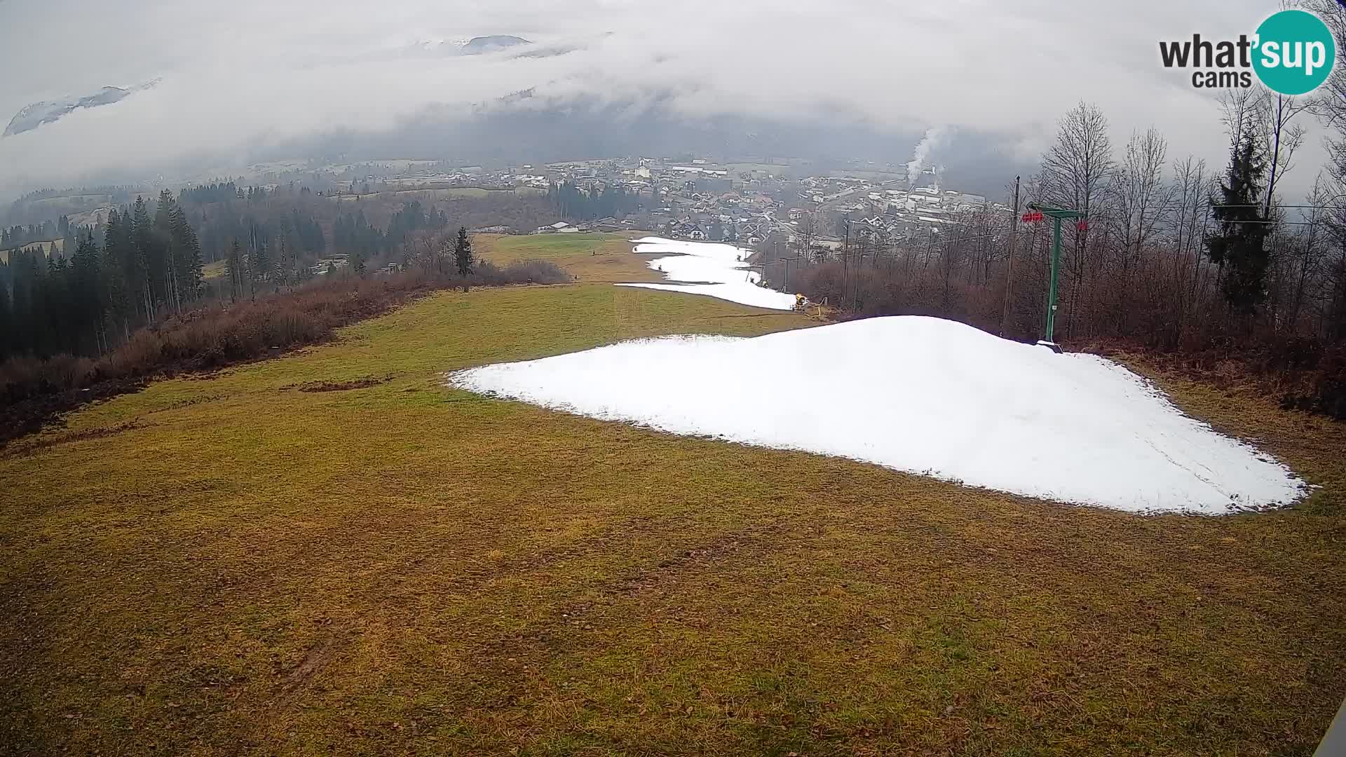 Webcam Bohinjska Bistrica – Live View from Kozji Hrbet Ski Station