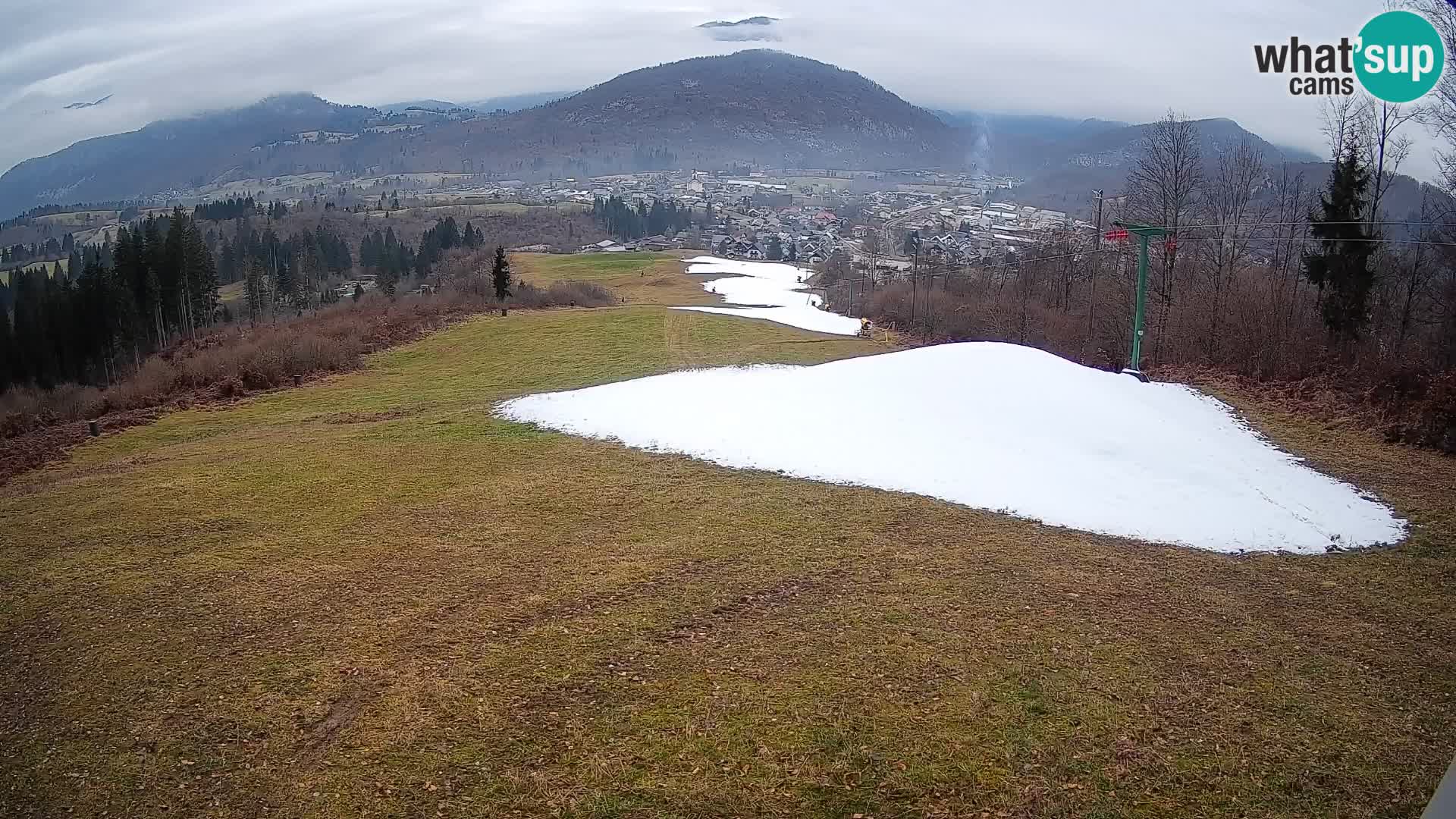 Spletna kamera Bohinjska Bistrica – Pogled v živo s smučišča Kozji Hrbet