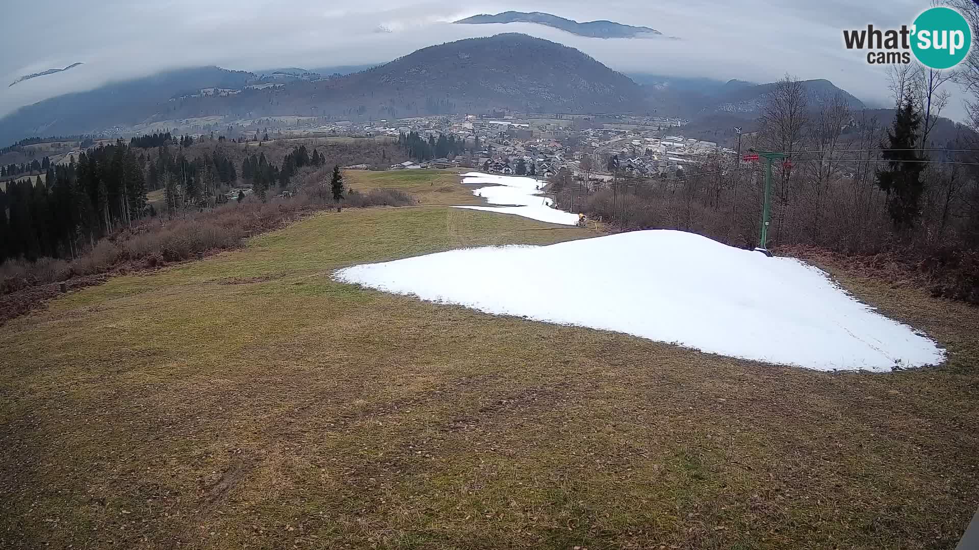 Webcam Bohinjska Bistrica – Vista live dalla stazione sciistica Kozji Hrbet