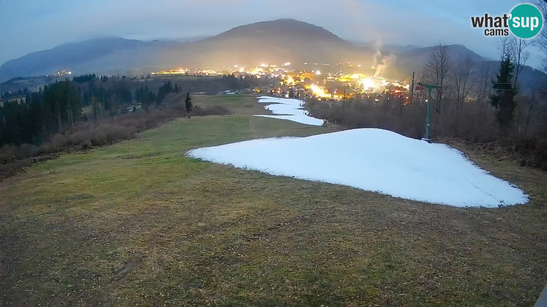 Livekamera Bohinjska Bistrica – Liveblick von der Skistation Kozji Hrbet