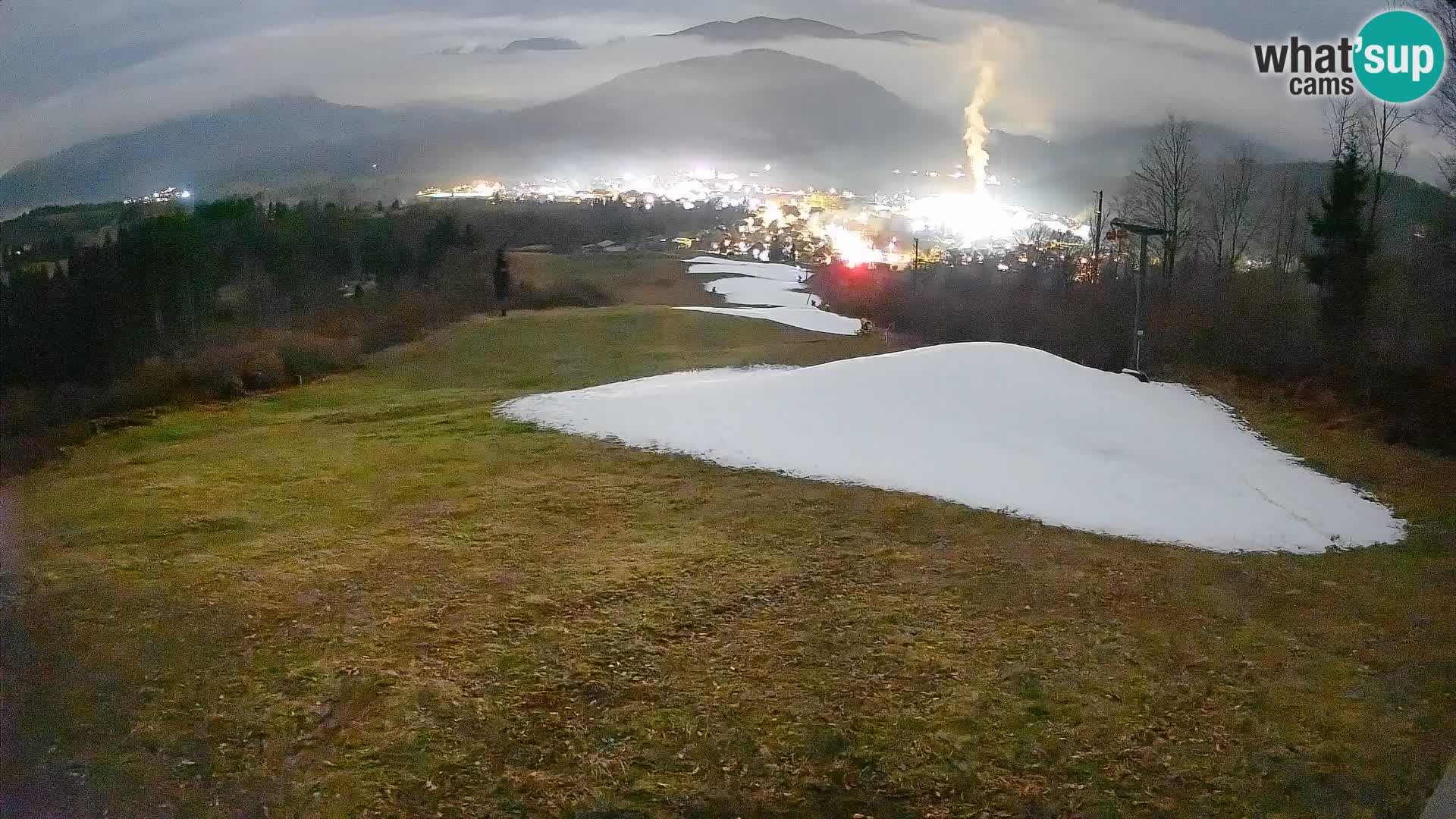 Webcam Bohinjska Bistrica – Vista live dalla stazione sciistica Kozji Hrbet