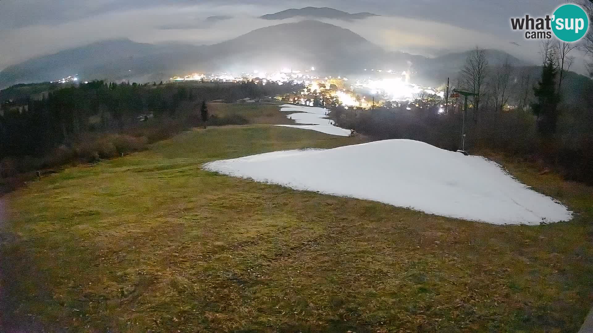 Webcam Bohinjska Bistrica – Vista live dalla stazione sciistica Kozji Hrbet