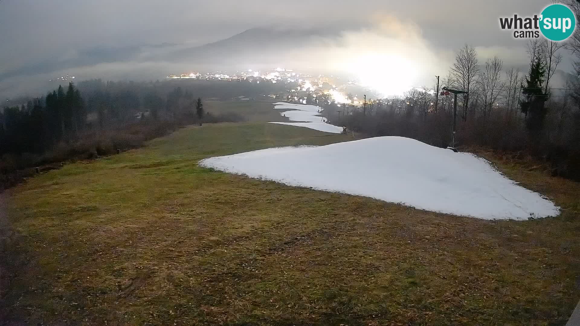 Webcam Bohinjska Bistrica – Vista live dalla stazione sciistica Kozji Hrbet