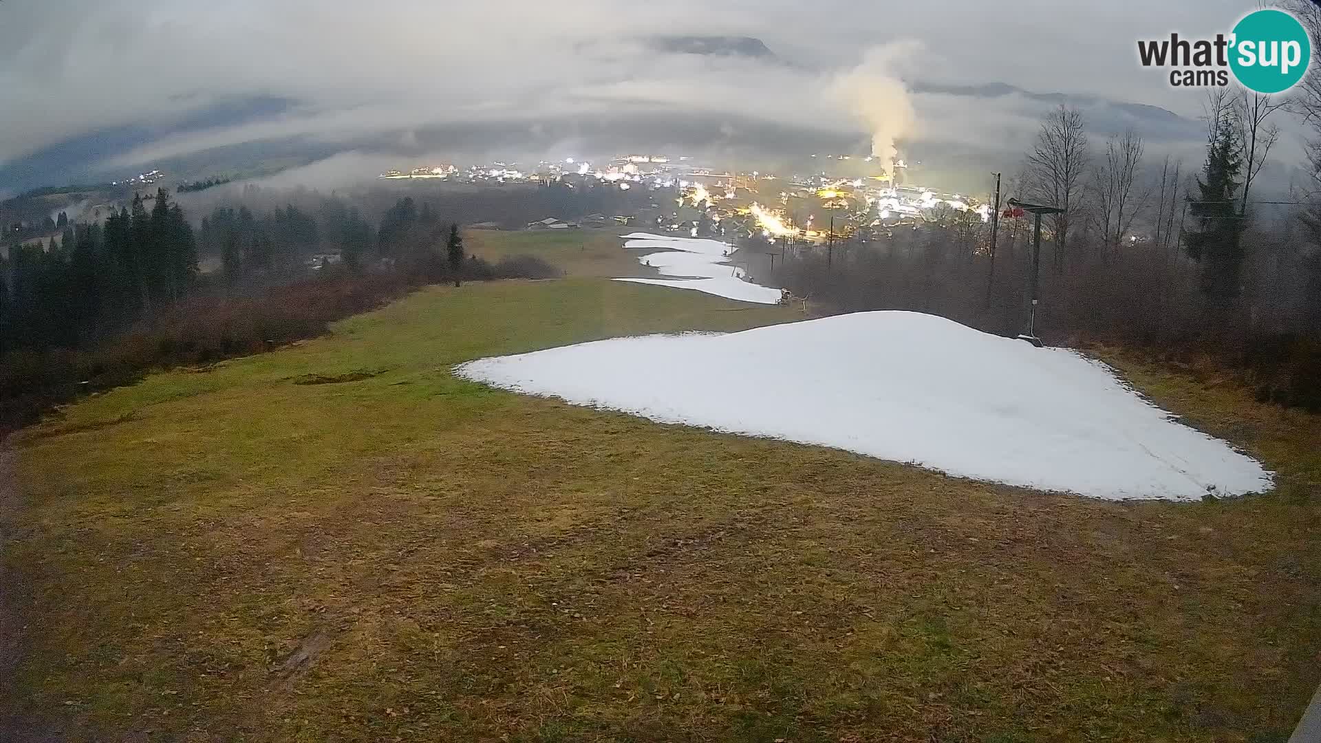 Webcam Bohinjska Bistrica – Live View from Kozji Hrbet Ski Station