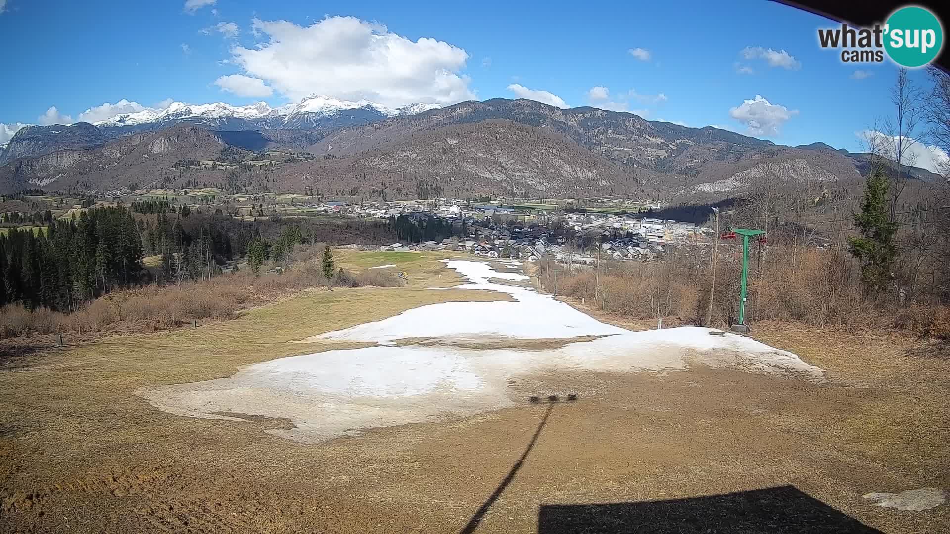 Webcam Bohinjska Bistrica – Live View from Kozji Hrbet Ski Station