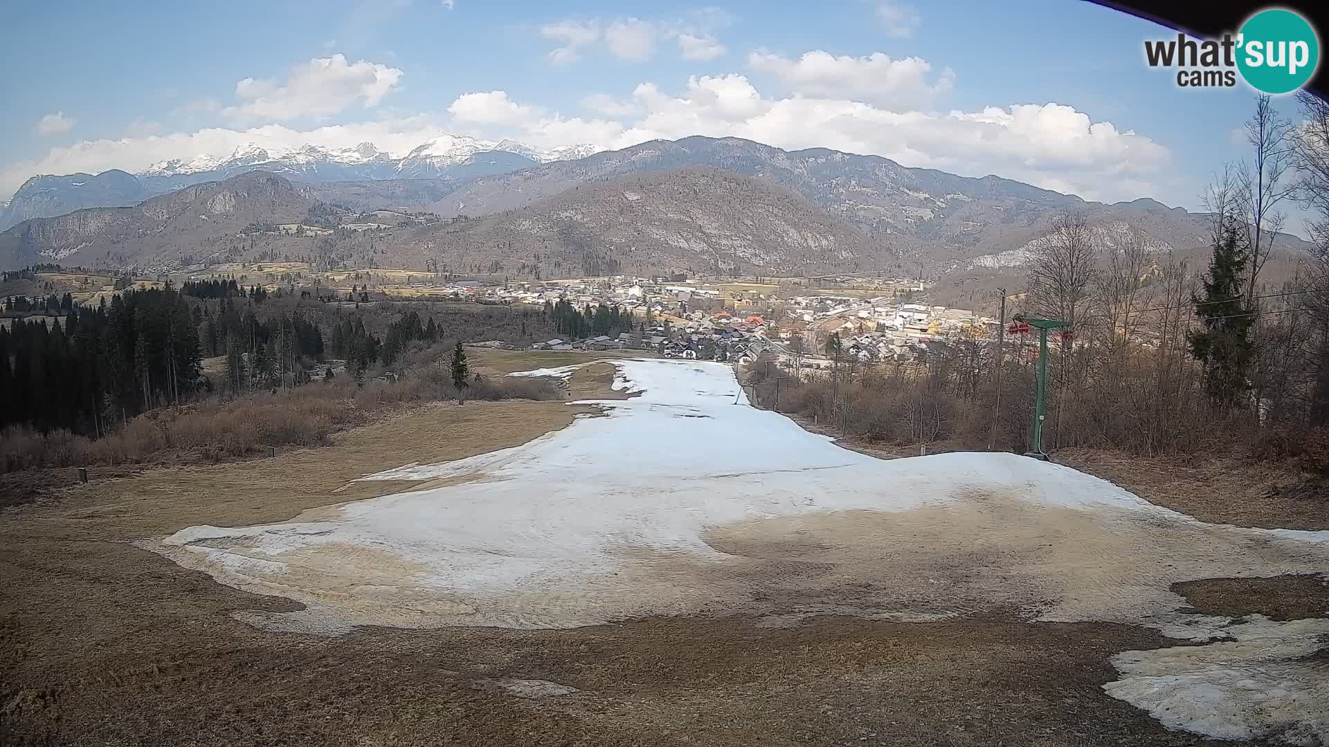 Cámara en vivo Bohinjska Bistrica – Vista en directo desde la estación de esquí Kozji Hrbet