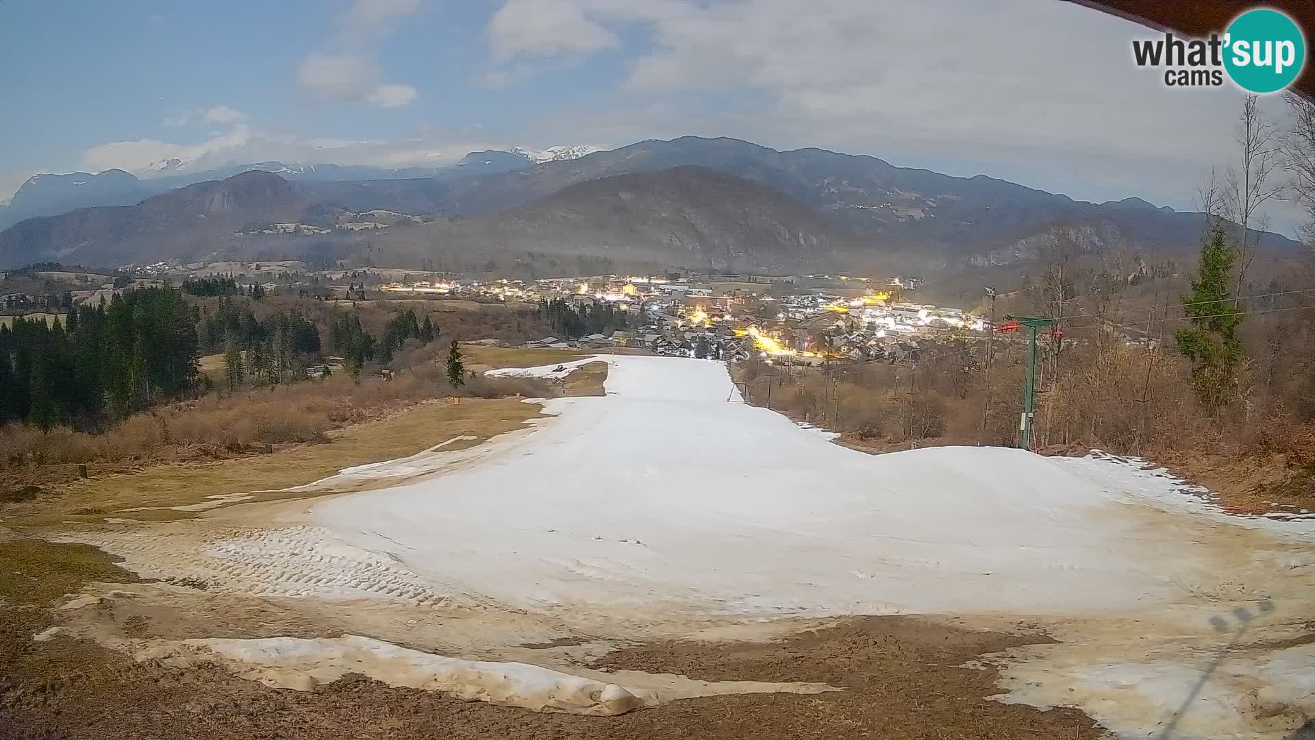 Webcam Bohinjska Bistrica – Live View from Kozji Hrbet Ski Station