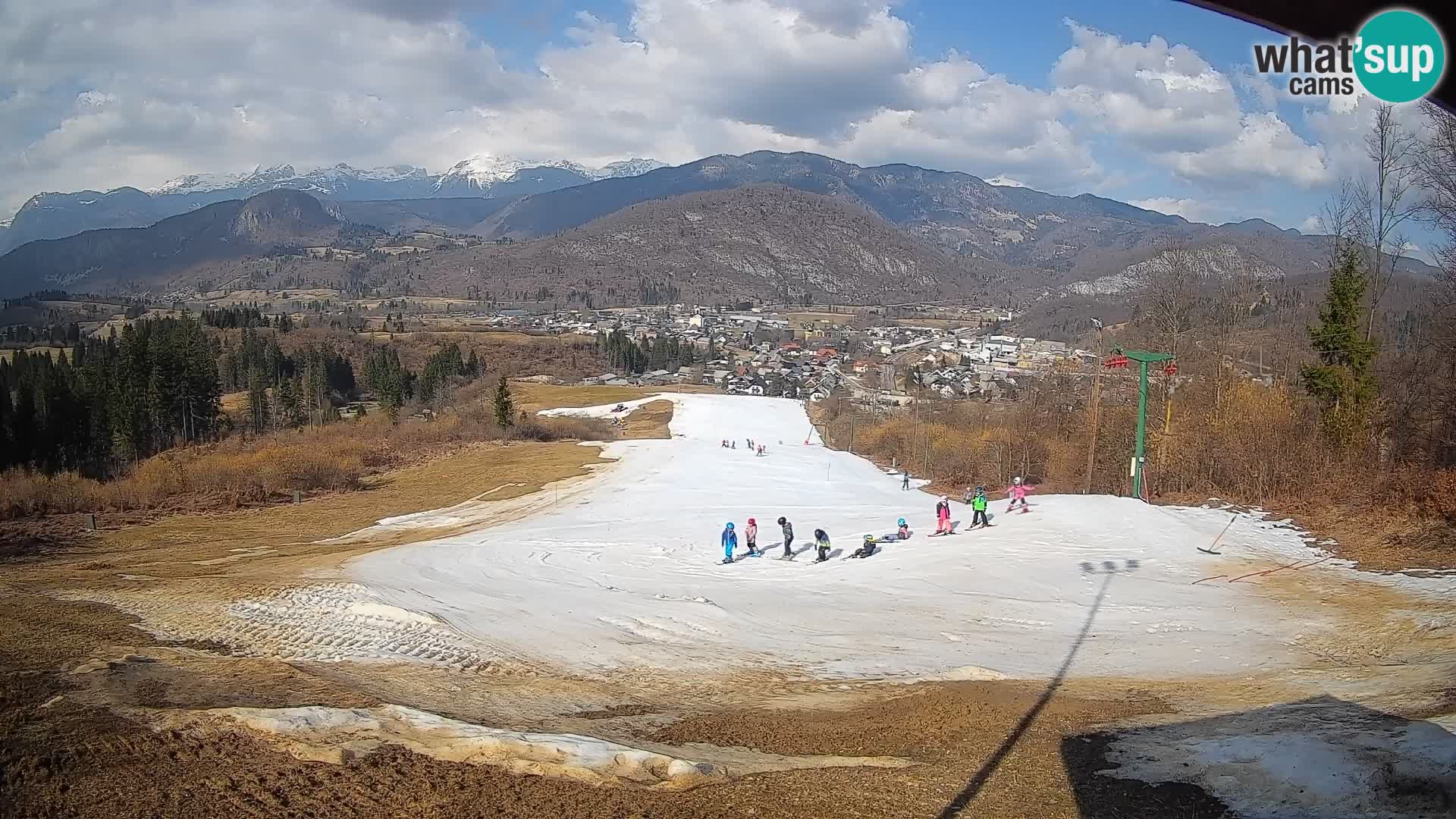 Webcam Bohinjska Bistrica – Live View from Kozji Hrbet Ski Station