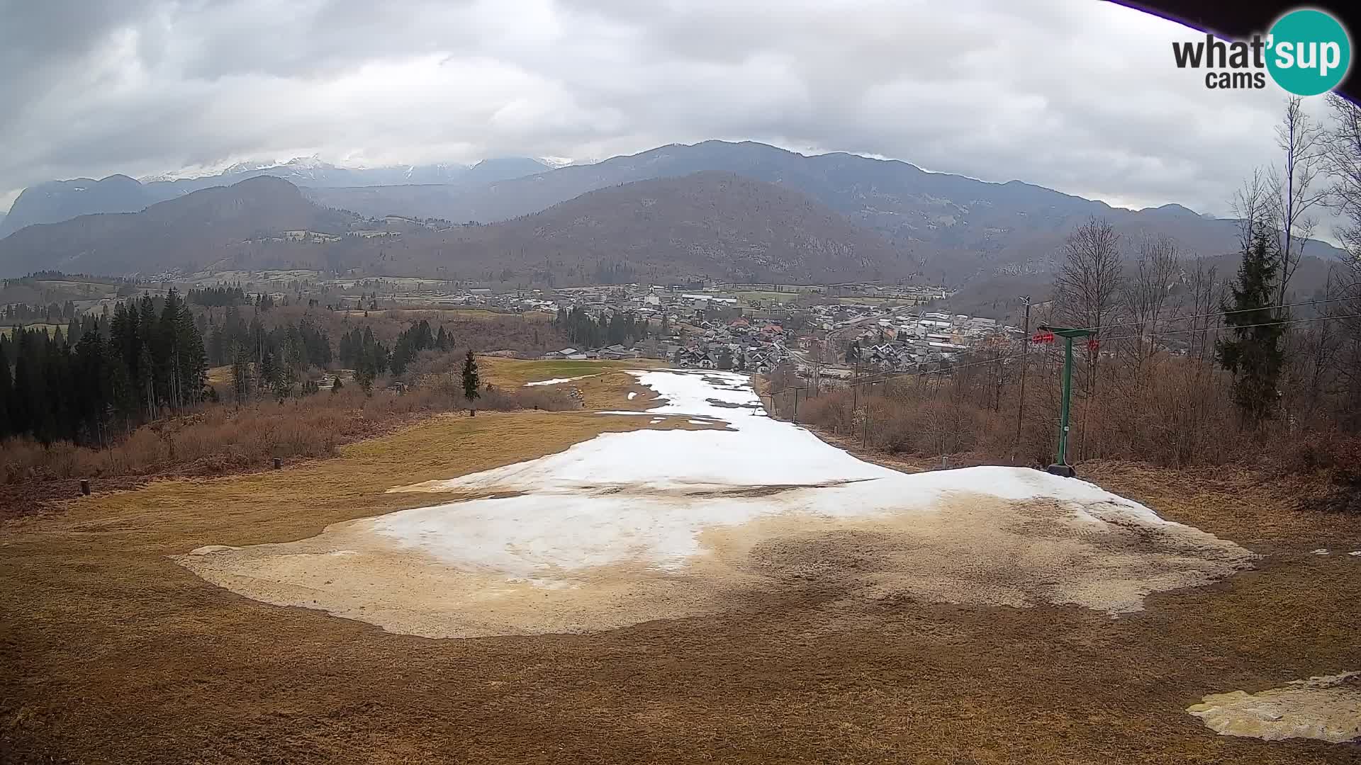 Cámara en vivo Bohinjska Bistrica – Vista en directo desde la estación de esquí Kozji Hrbet