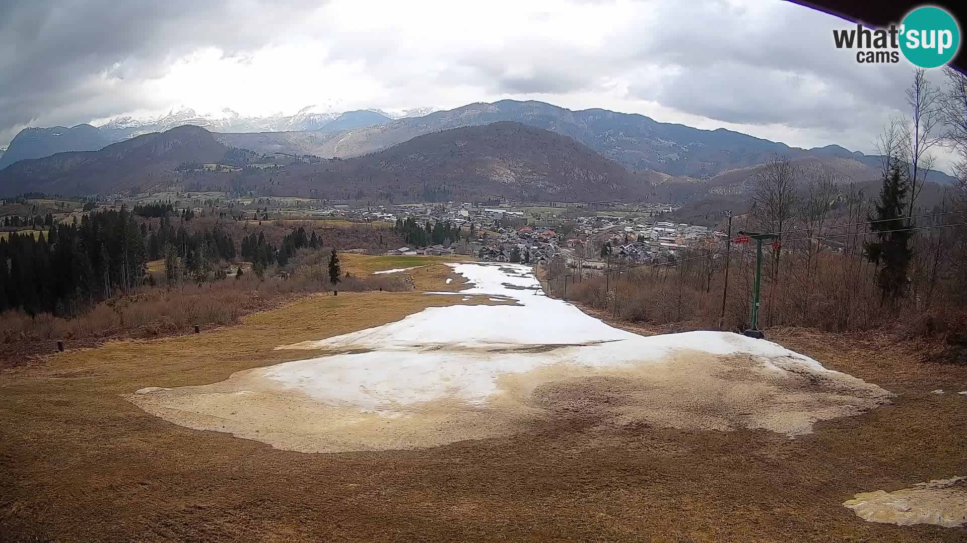 Webcam Bohinjska Bistrica – Live View from Kozji Hrbet Ski Station