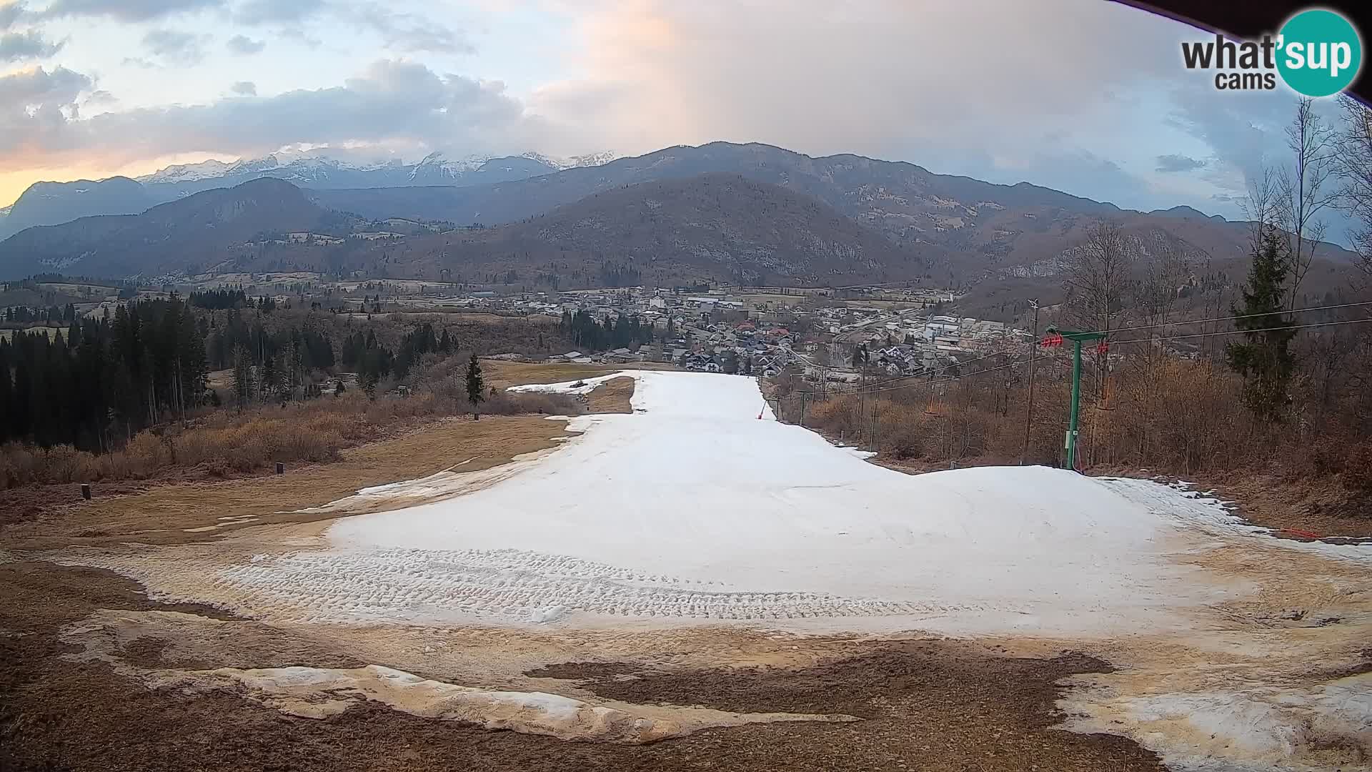 Webcam Bohinjska Bistrica – Live View from Kozji Hrbet Ski Station