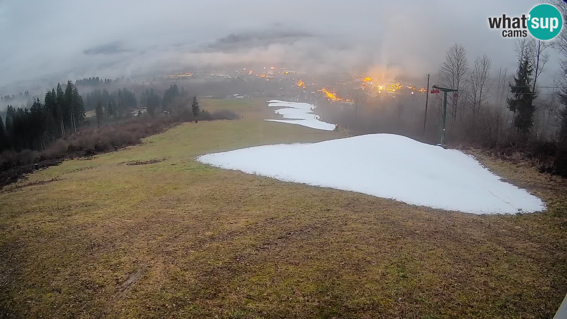 Webcam Bohinjska Bistrica – Vue en direct depuis la station de ski Kozji Hrbet