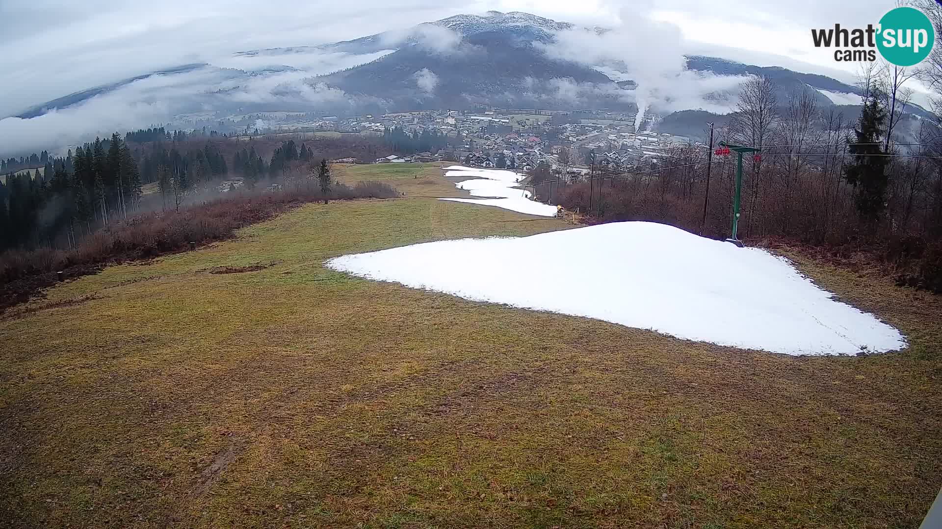 Webcam Bohinjska Bistrica – Vue en direct depuis la station de ski Kozji Hrbet