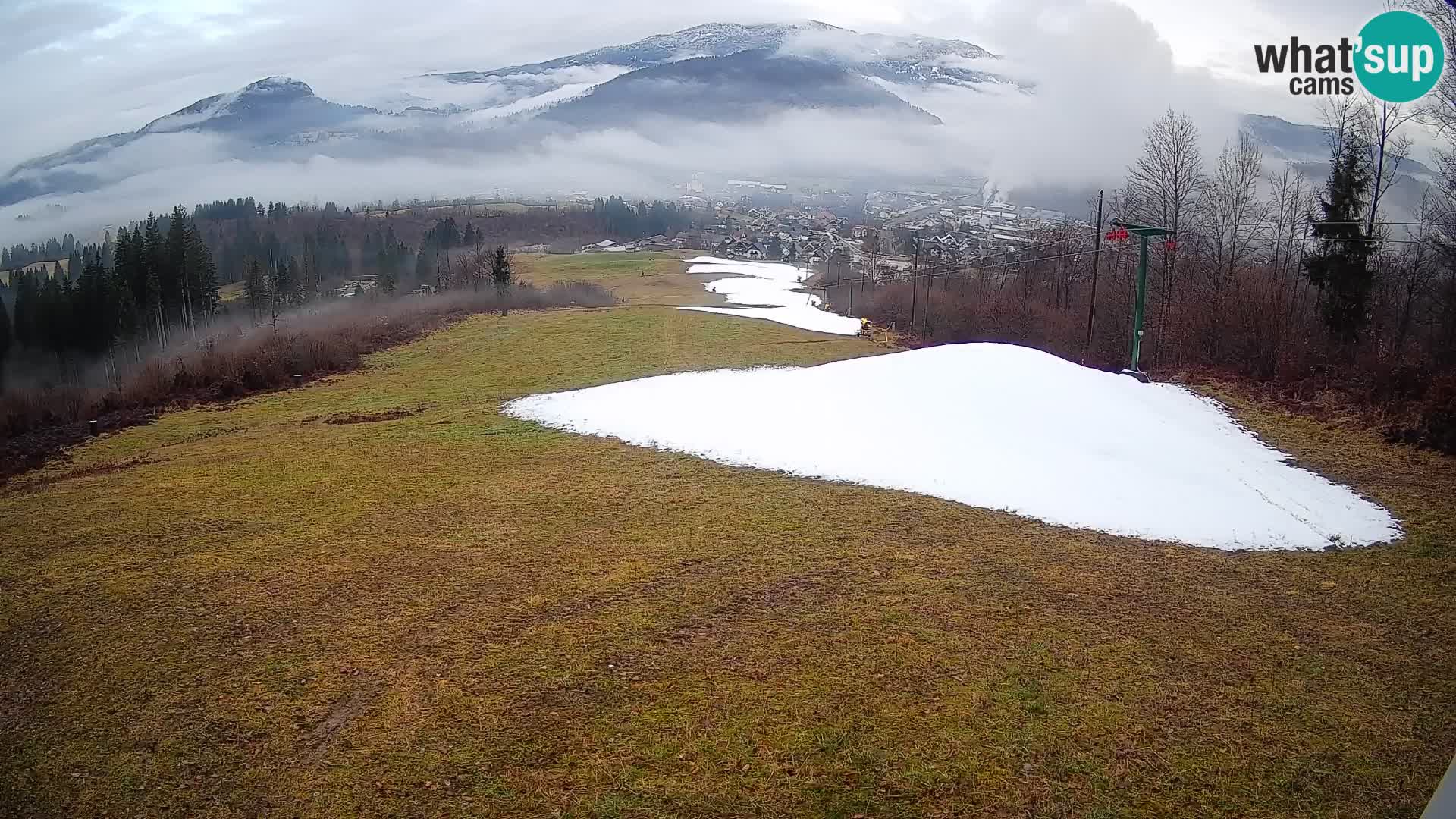 Webcam Bohinjska Bistrica – Live View from Kozji Hrbet Ski Station