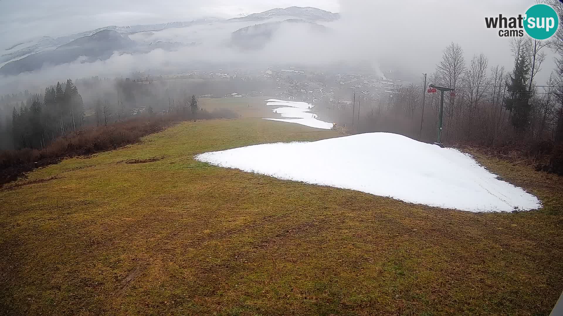 Webcam Bohinjska Bistrica – Live View from Kozji Hrbet Ski Station