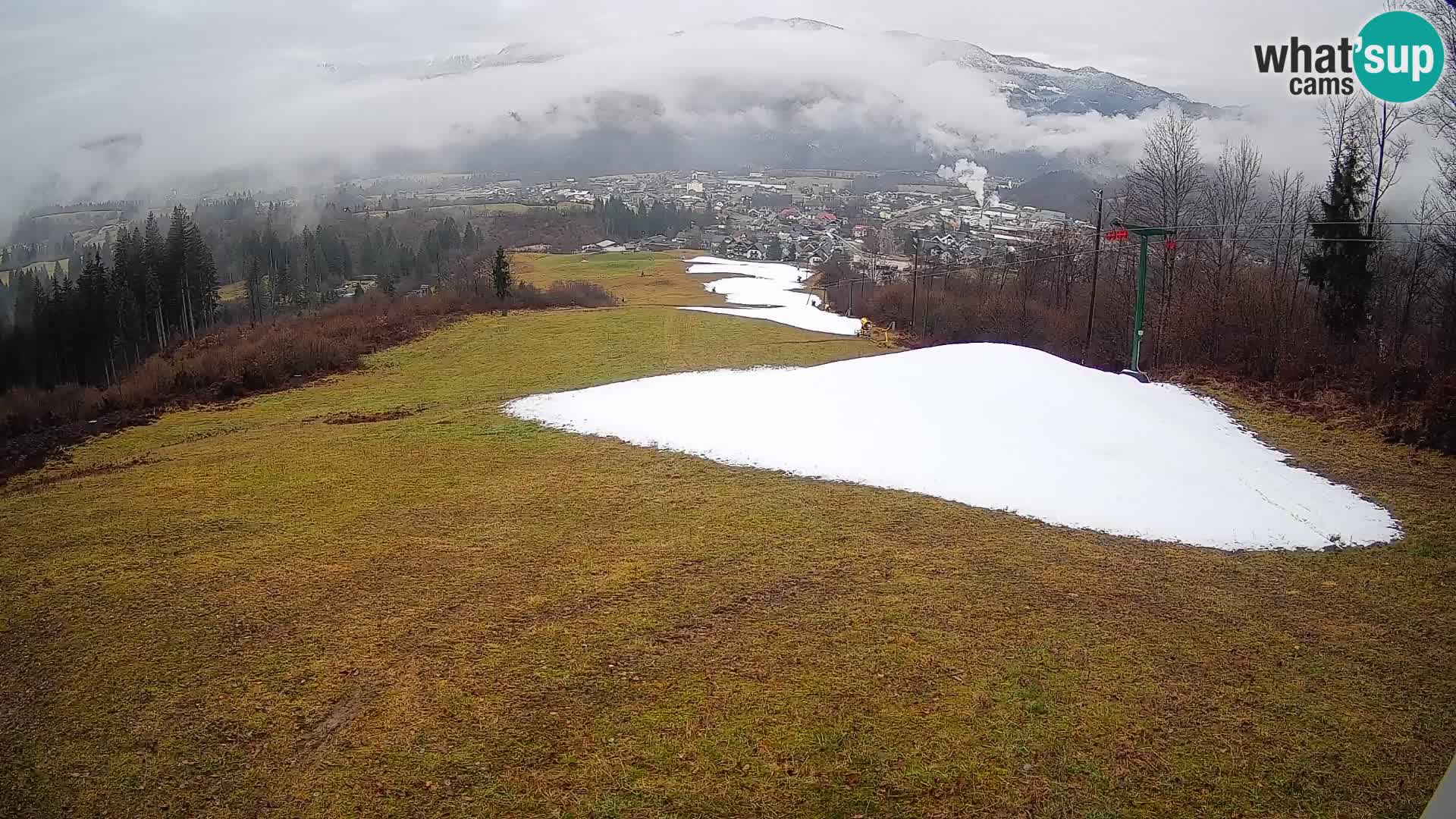 Webcam Bohinjska Bistrica – Live View from Kozji Hrbet Ski Station