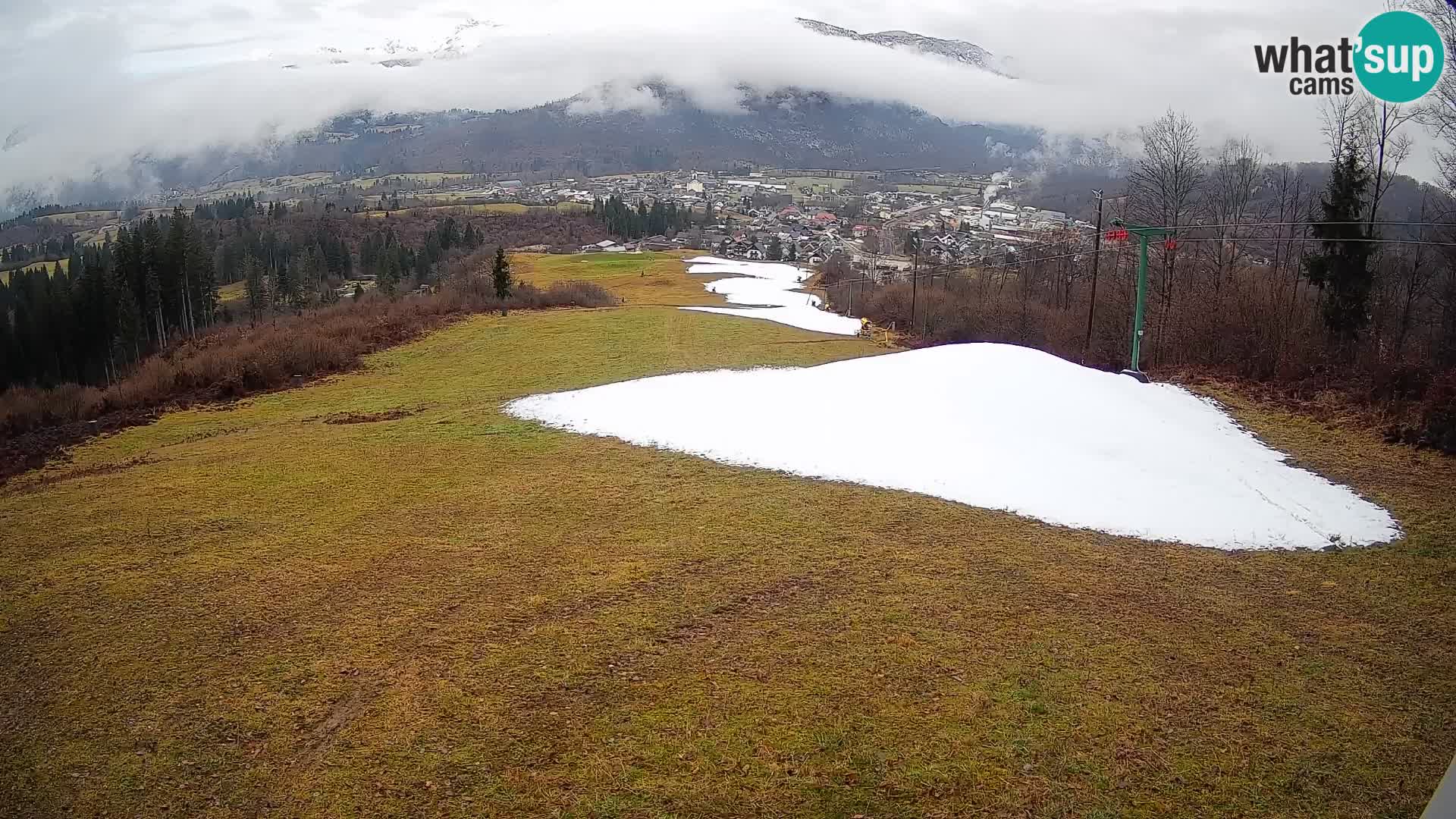 Webcam Bohinjska Bistrica – Live View from Kozji Hrbet Ski Station