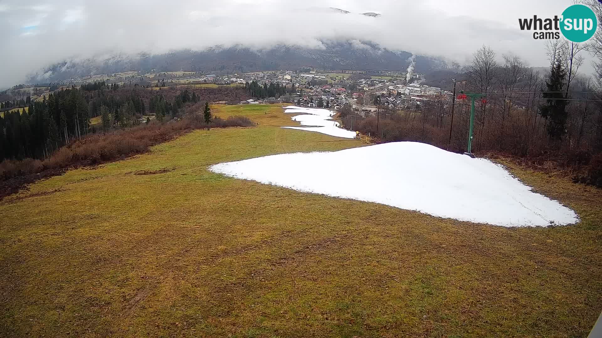 Livekamera Bohinjska Bistrica – Liveblick von der Skistation Kozji Hrbet