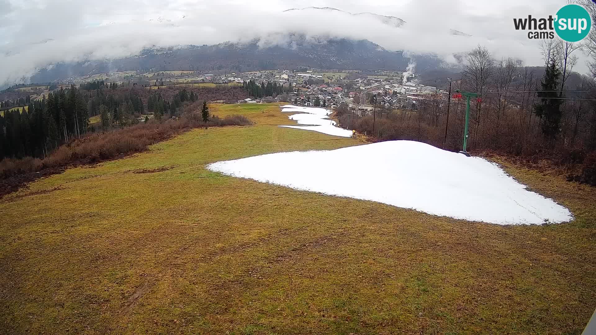 Webcam Bohinjska Bistrica – Live View from Kozji Hrbet Ski Station