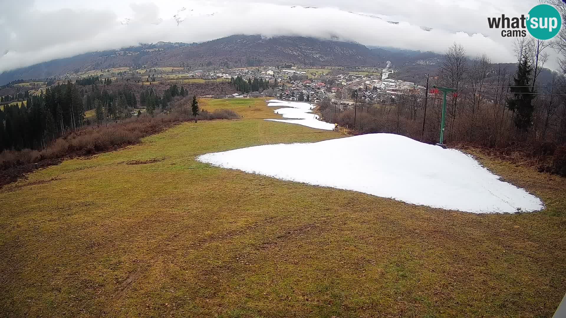 Webcam Bohinjska Bistrica – Live View from Kozji Hrbet Ski Station