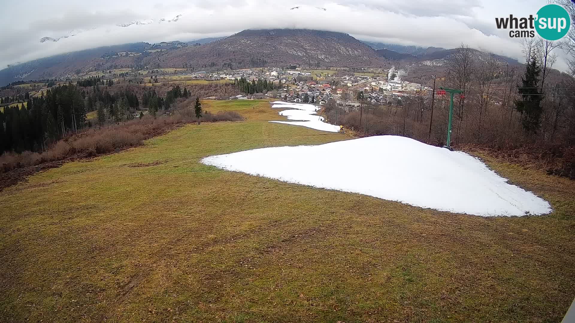 Webcam Bohinjska Bistrica – Vue en direct depuis la station de ski Kozji Hrbet