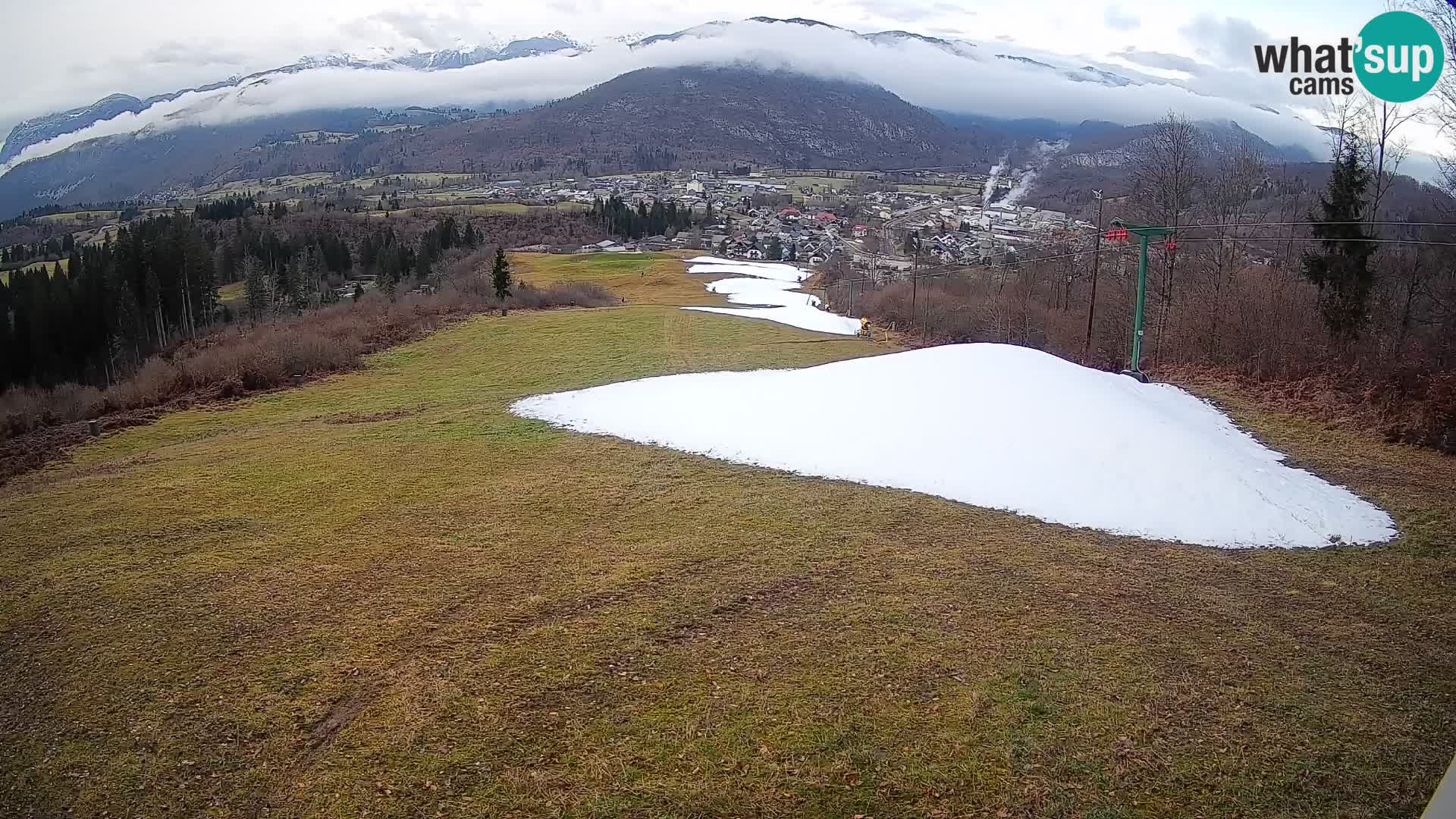 Webcam Bohinjska Bistrica – Vue en direct depuis la station de ski Kozji Hrbet