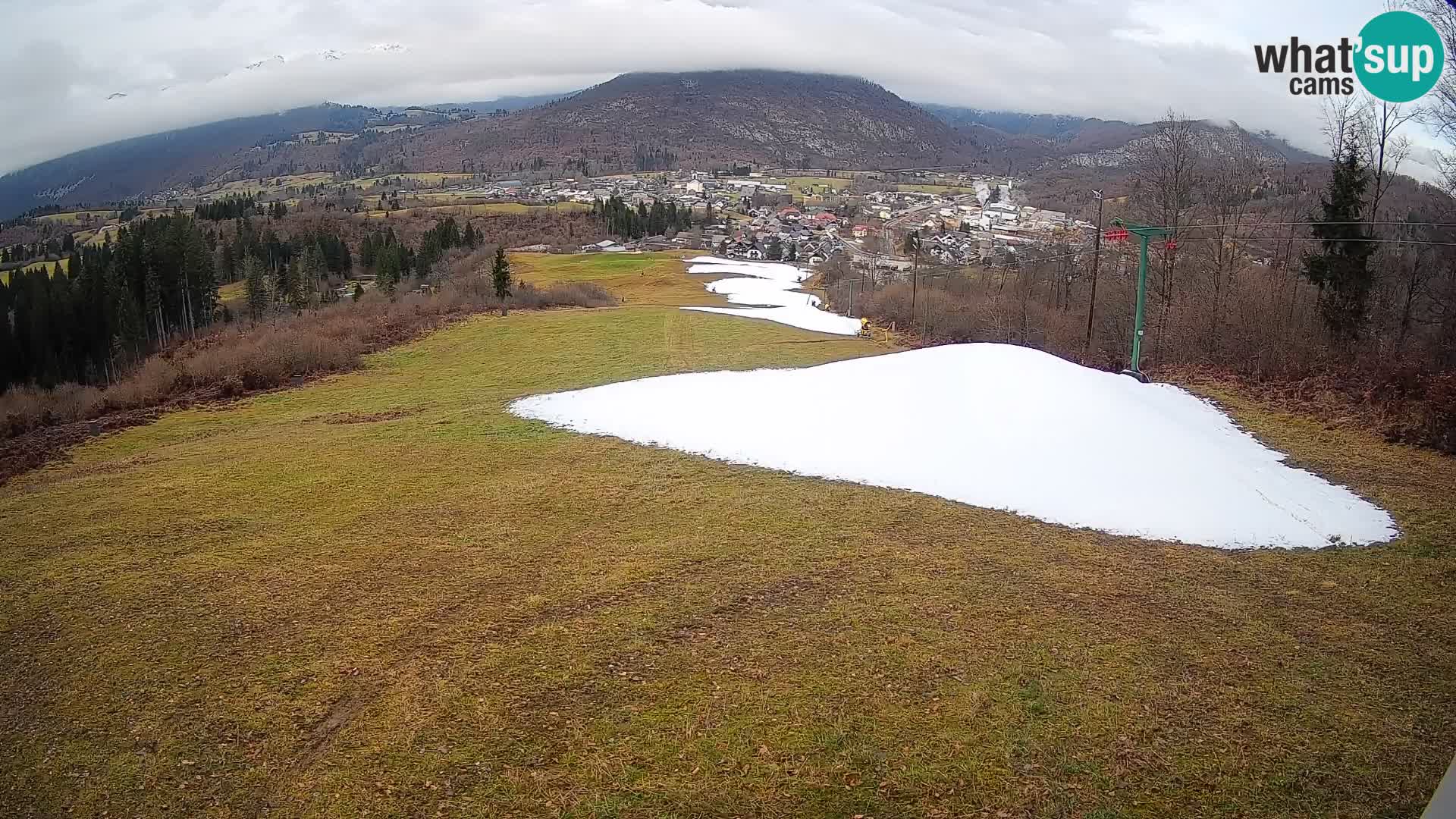 Webcam Bohinjska Bistrica – Live View from Kozji Hrbet Ski Station
