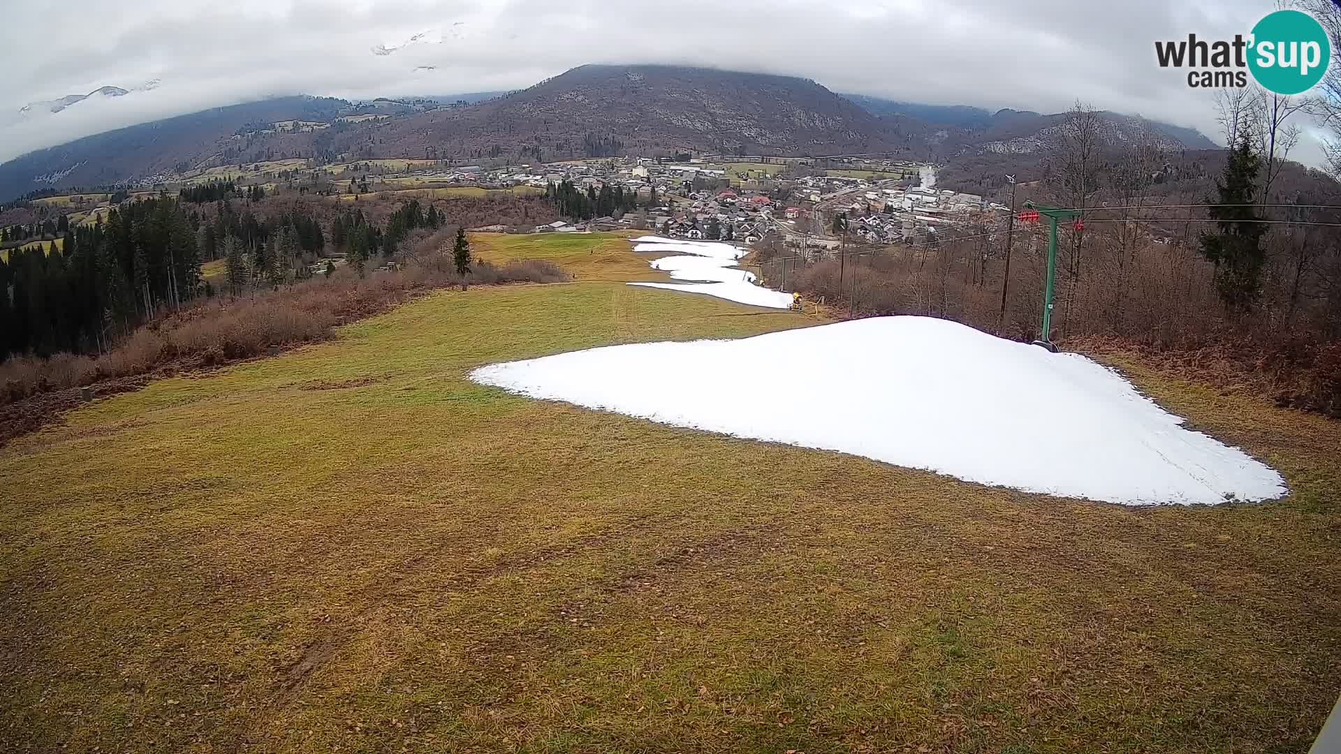 Webcam Bohinjska Bistrica – Vista live dalla stazione sciistica Kozji Hrbet