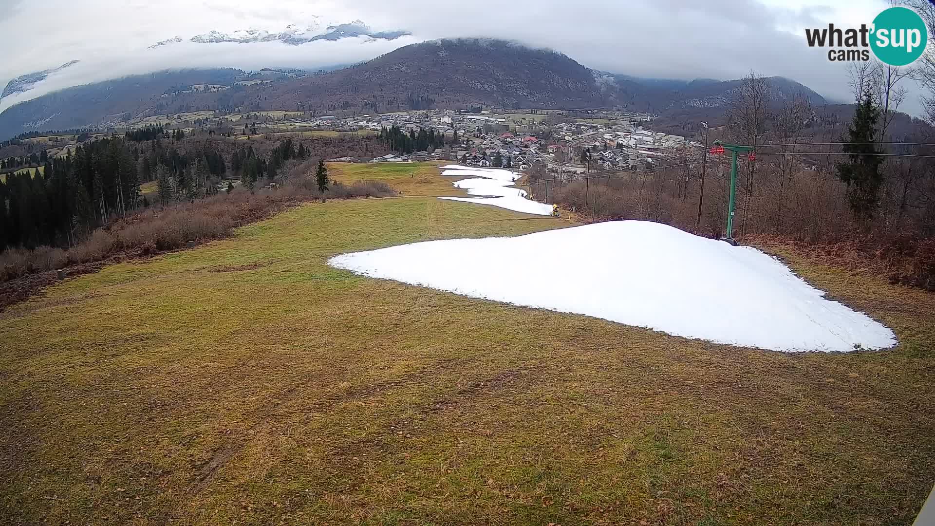 Webcam Bohinjska Bistrica – Vue en direct depuis la station de ski Kozji Hrbet