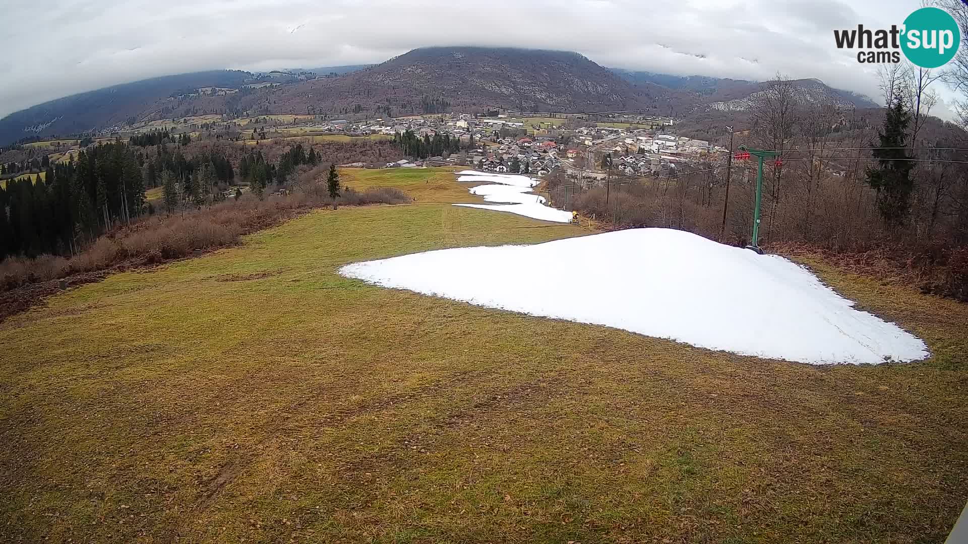 Webcam Bohinjska Bistrica – Live View from Kozji Hrbet Ski Station