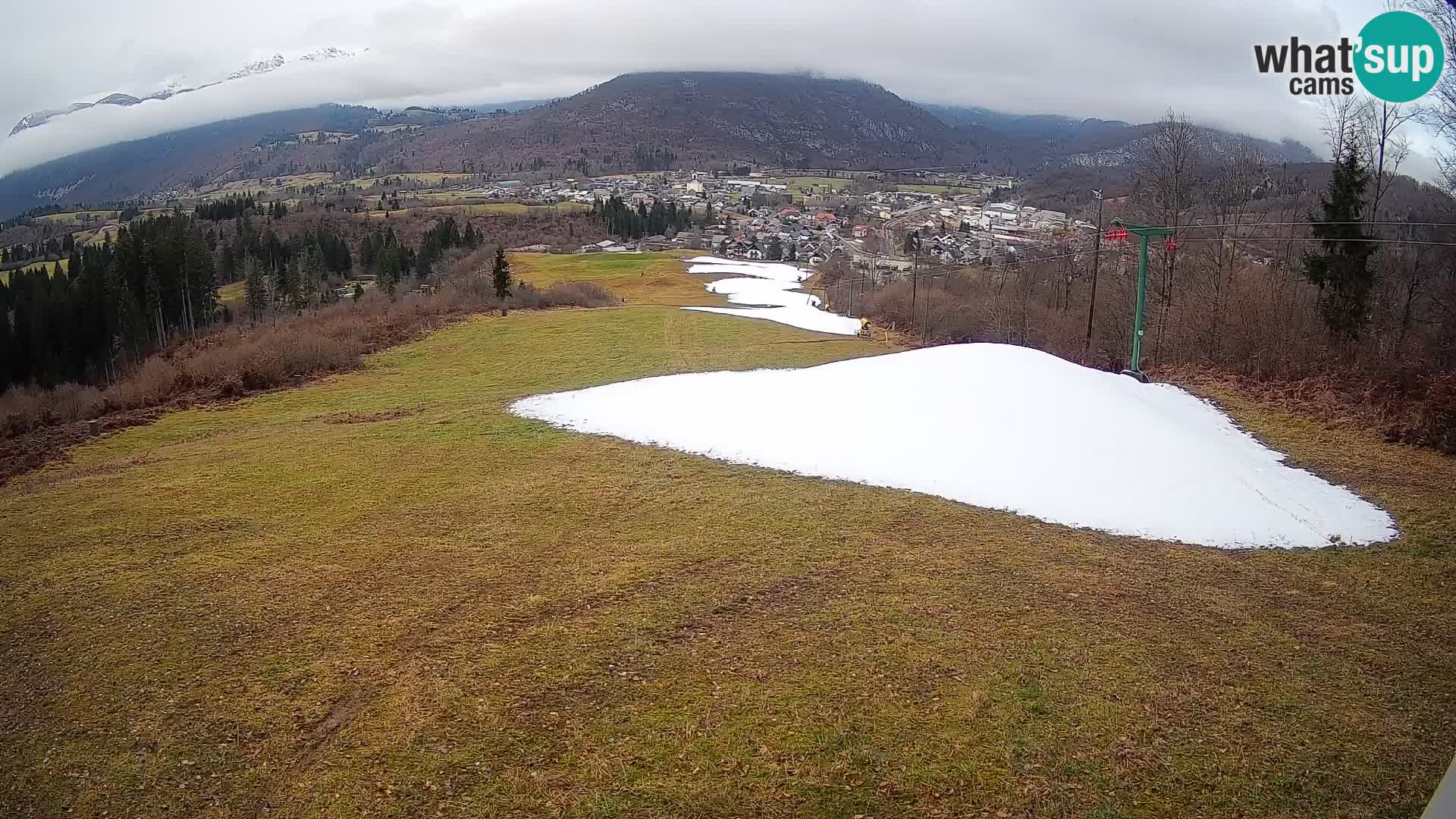 Webcam Bohinjska Bistrica – Live View from Kozji Hrbet Ski Station
