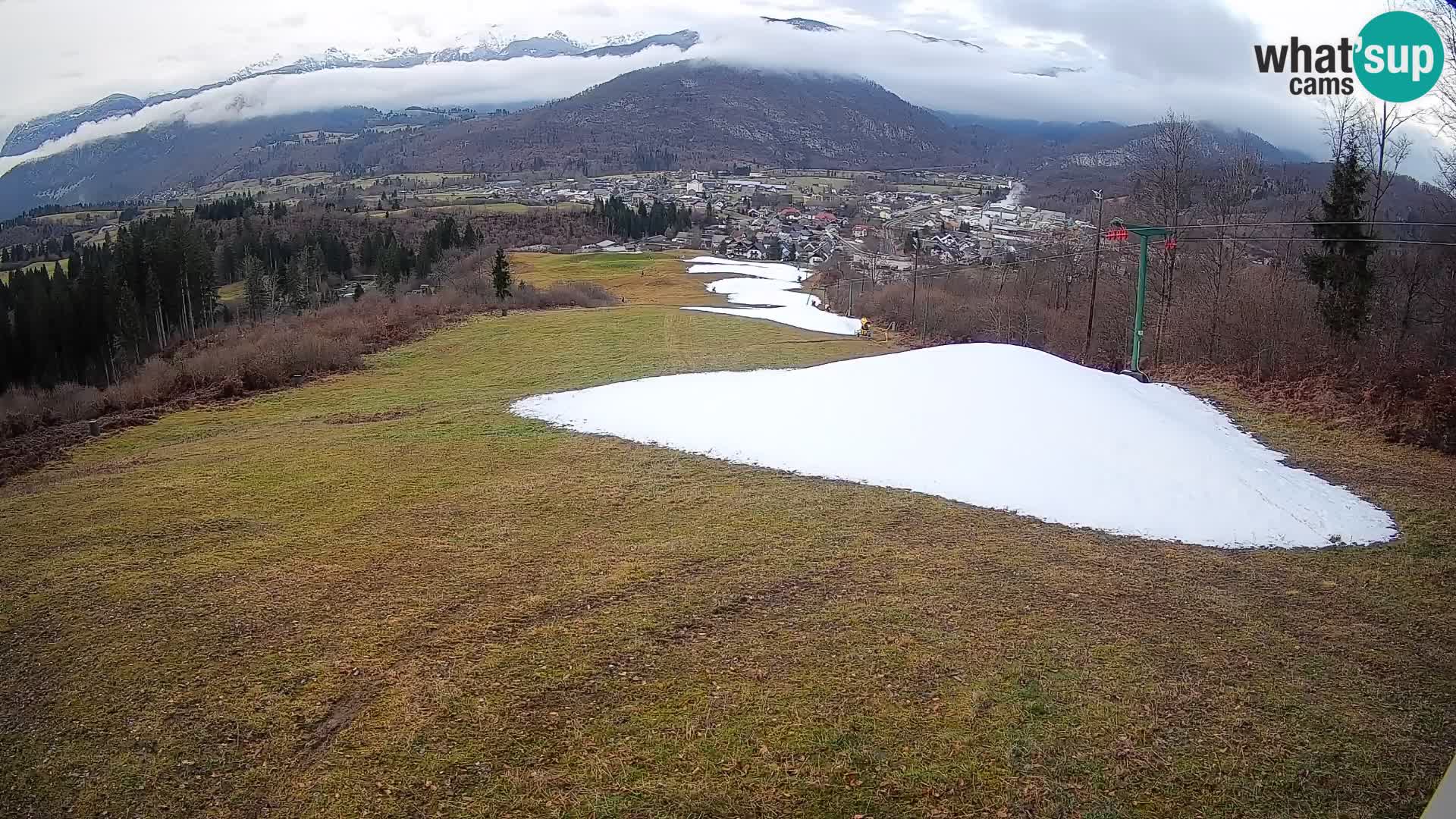Livekamera Bohinjska Bistrica – Liveblick von der Skistation Kozji Hrbet